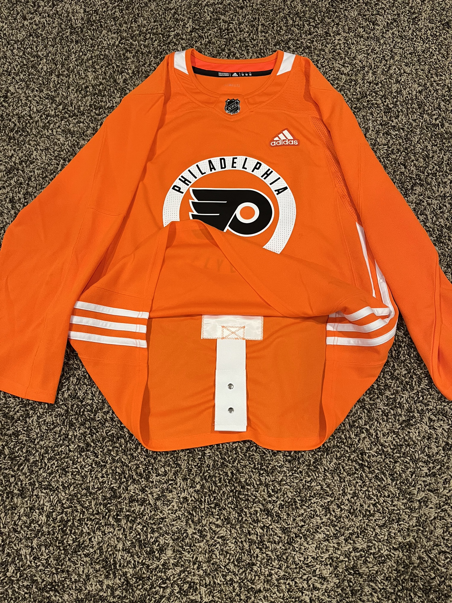 Philadelphia Flyers Adidas Practice Jersey SidelineSwap
