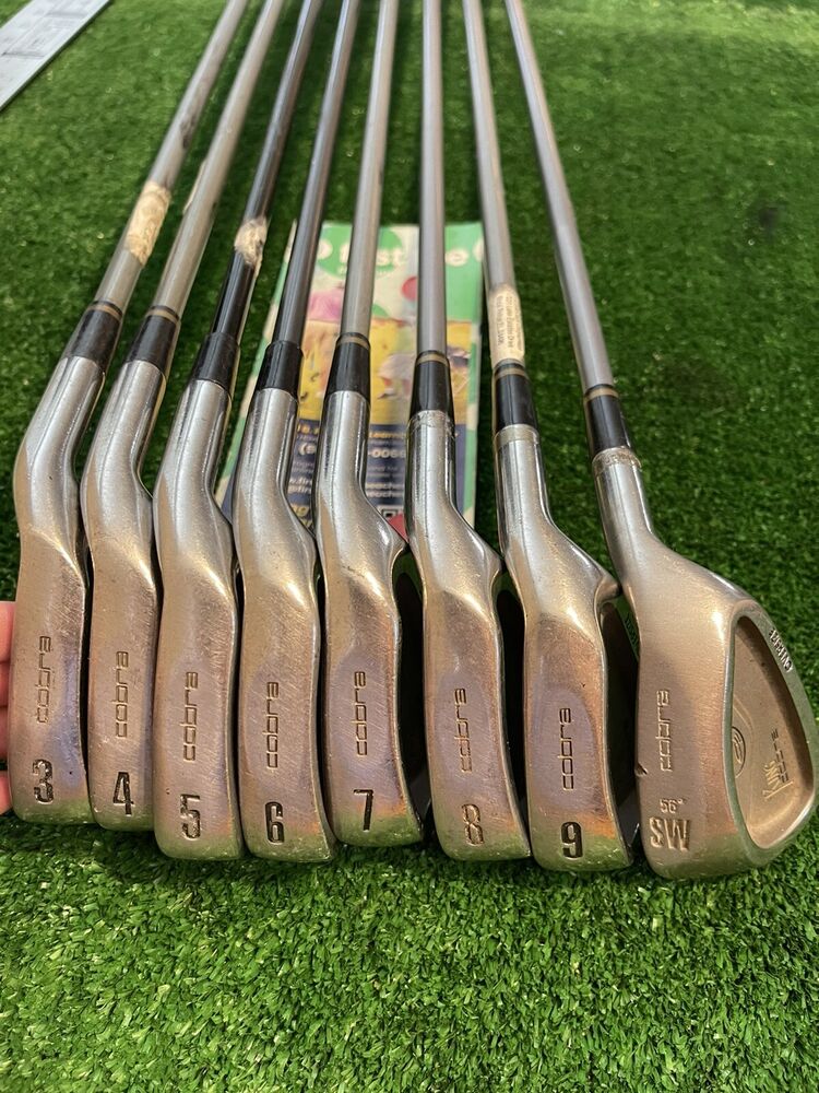 King Cobra Oversized Senior Iron Set 3SW Medium Flex Graphite Shafts