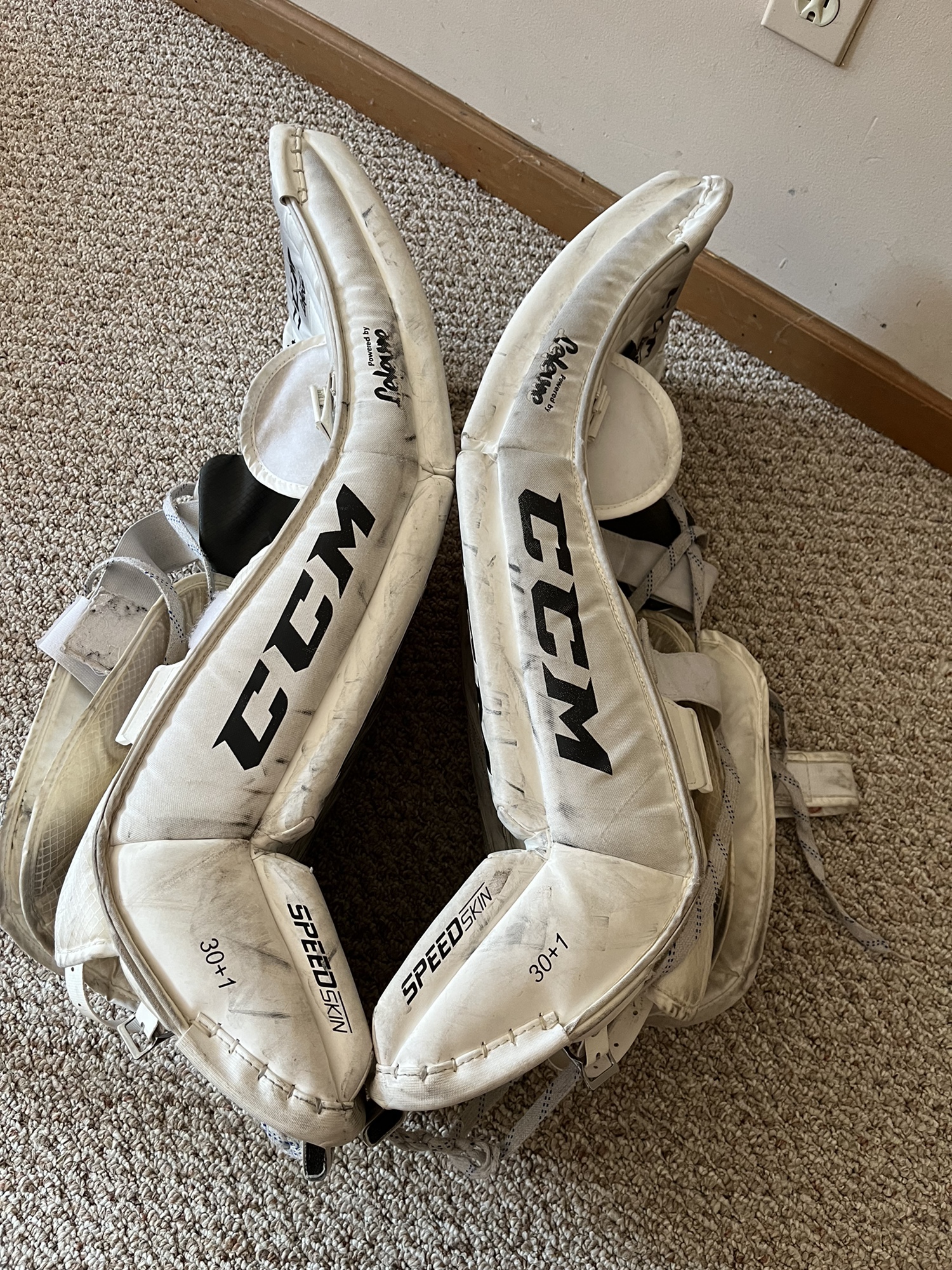 30" CCM Premier P2.5 Goalie Leg Pads SidelineSwap