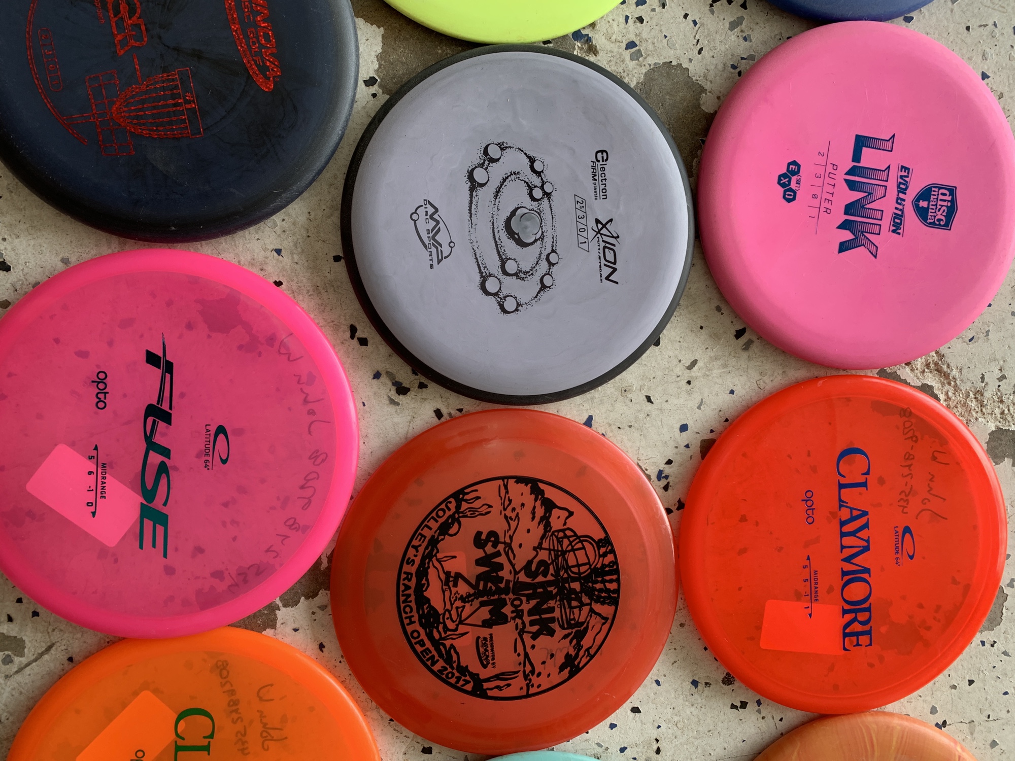 Lot of 11 Frisbee Golf Discs SidelineSwap