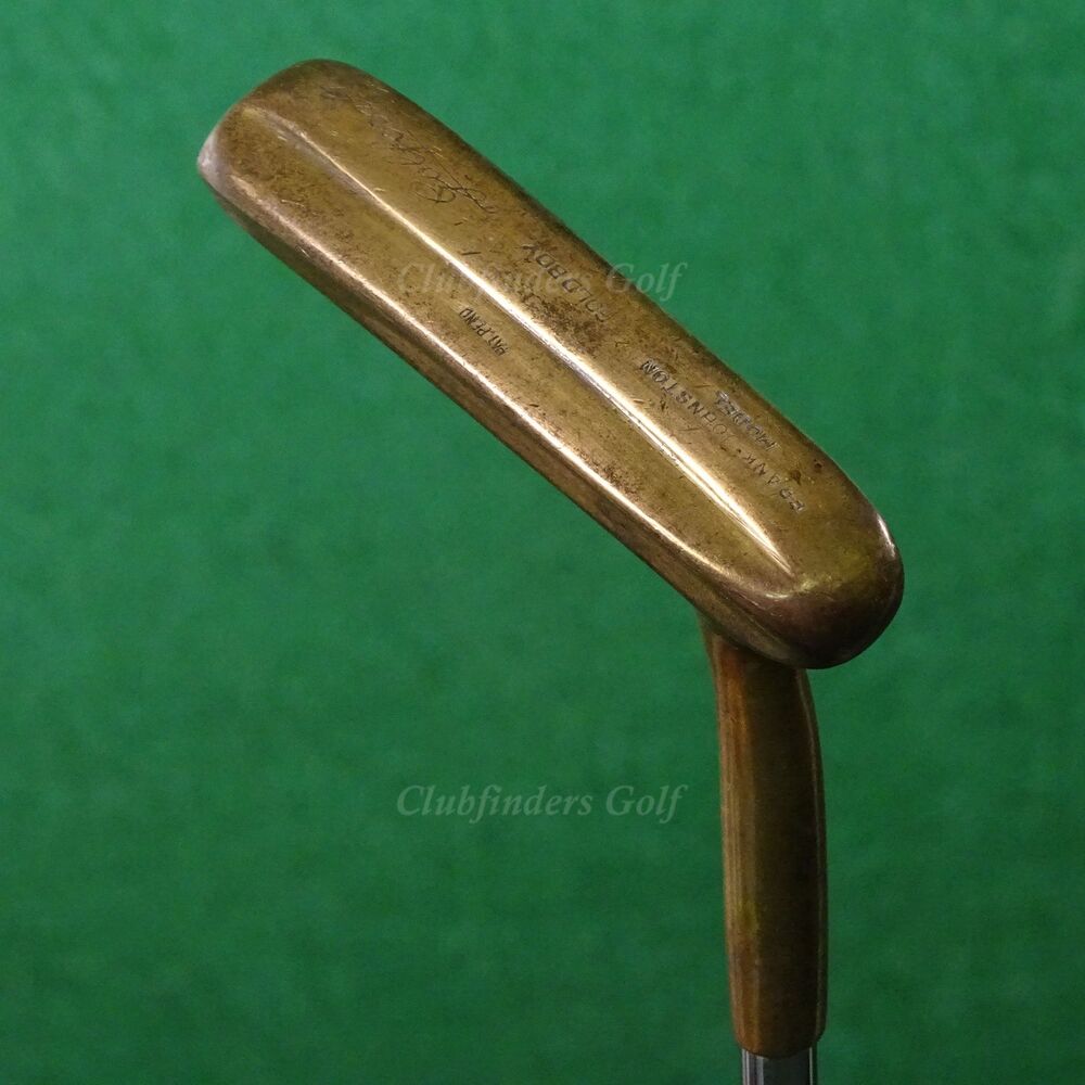 VINTAGE Golfcraft Frank Johnston Model Gold Boy 35" Putter Golf Club