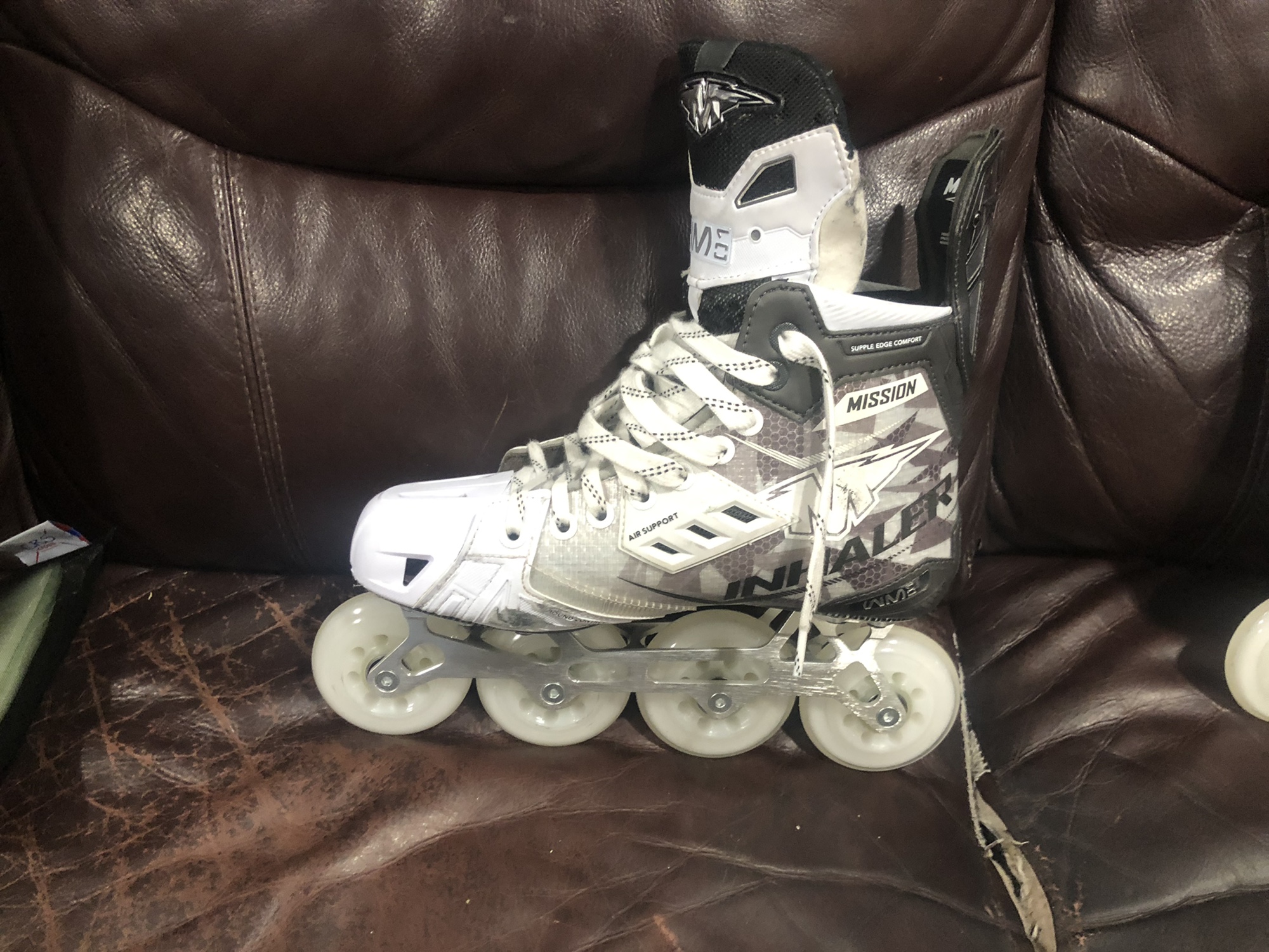 Used Mission Regular Width Size 6.5 Inhaler WM01 Inline Skates