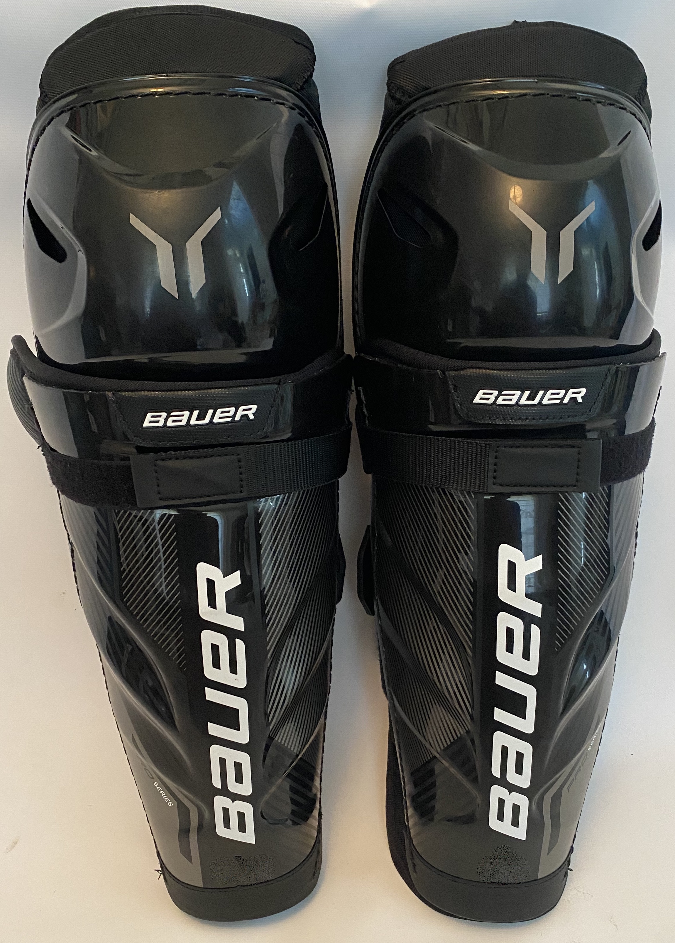 Bauer Pro Series Pro Stock Sr Shin Guards Pads 15" Brand New NHL AHL