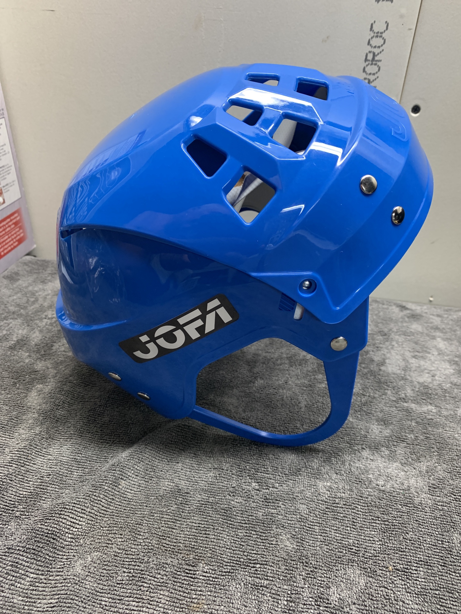 VINTAGE WAYNE GRETZKY BLUE JOFA HOCKEY HELMET BRAND NEW NEVER WORN VERY RARE!!””LAST ONE””LOW