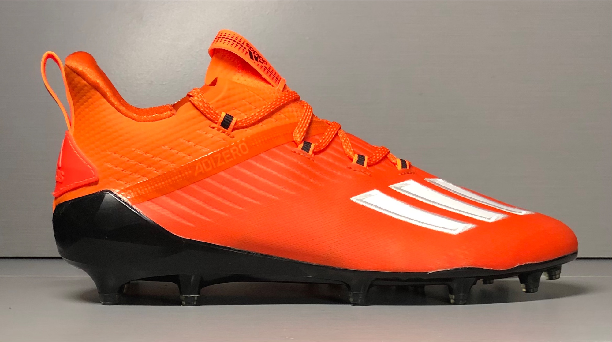 Adidas Adizero Football Cleats Orange EH1316 Men’s size 12 SidelineSwap