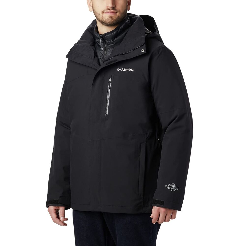 Columbia Men’s Wild Card Interchange Jacket Thermal Reflective Warmth