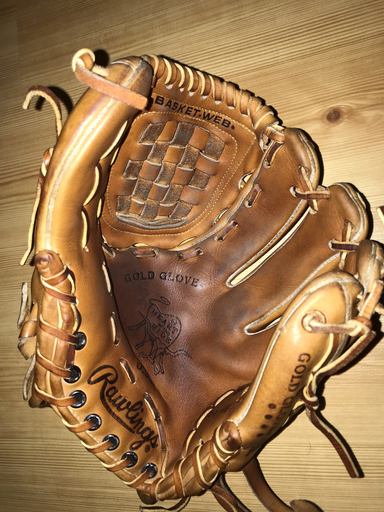 Rawlings USA Horween PRO1000BC Baseball Glove SidelineSwap