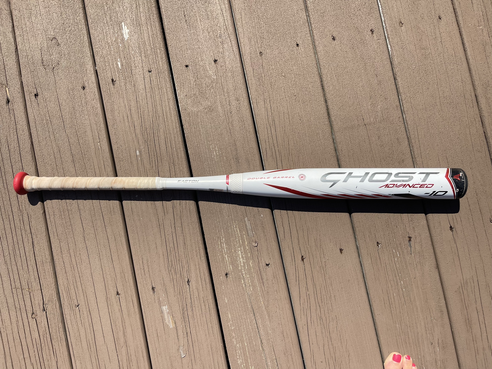 Used 2022 Easton (10) 22 oz 32" Ghost Advanced Bat SidelineSwap