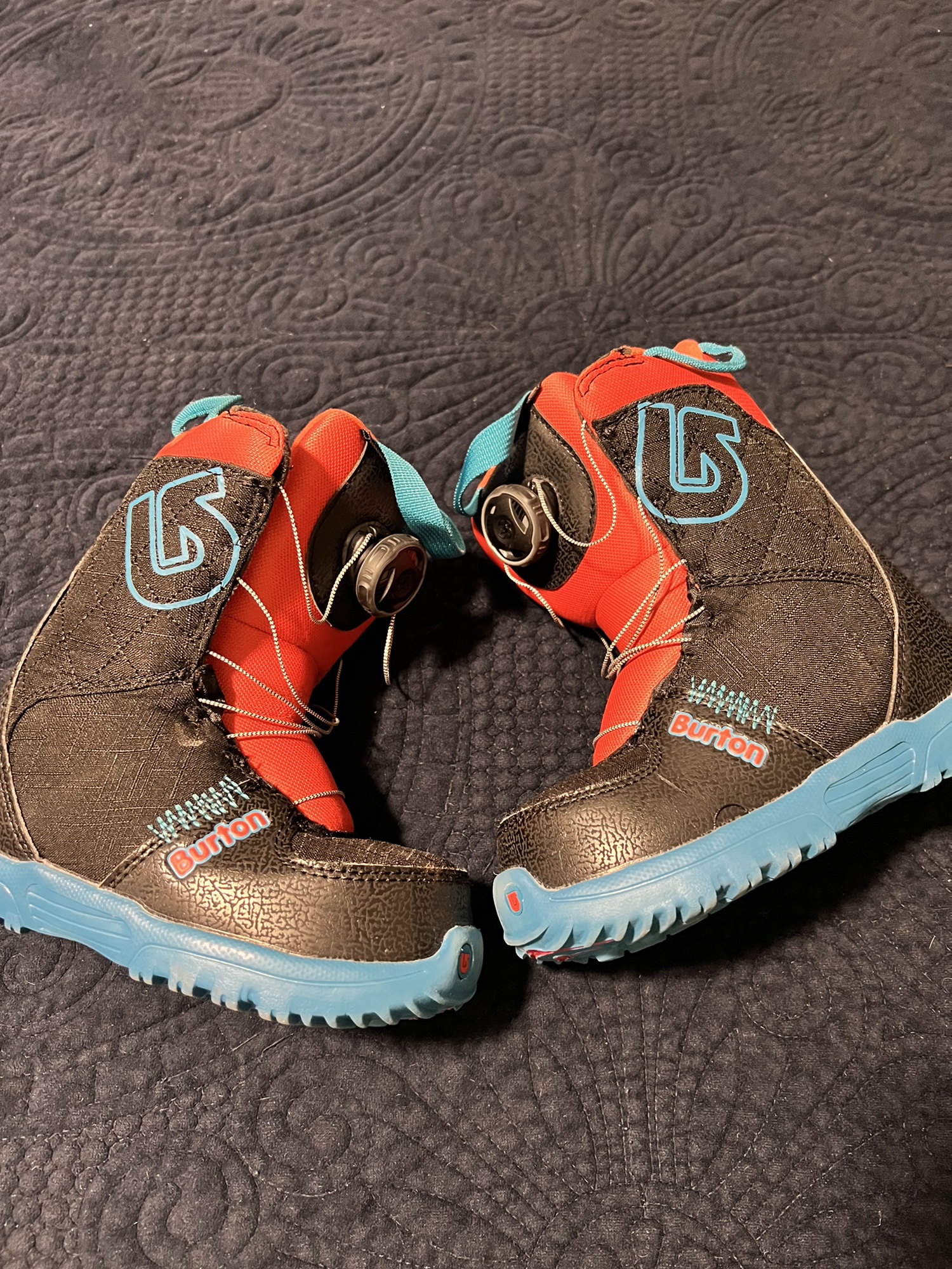 Used Burton Grom Snowboard Boots SidelineSwap