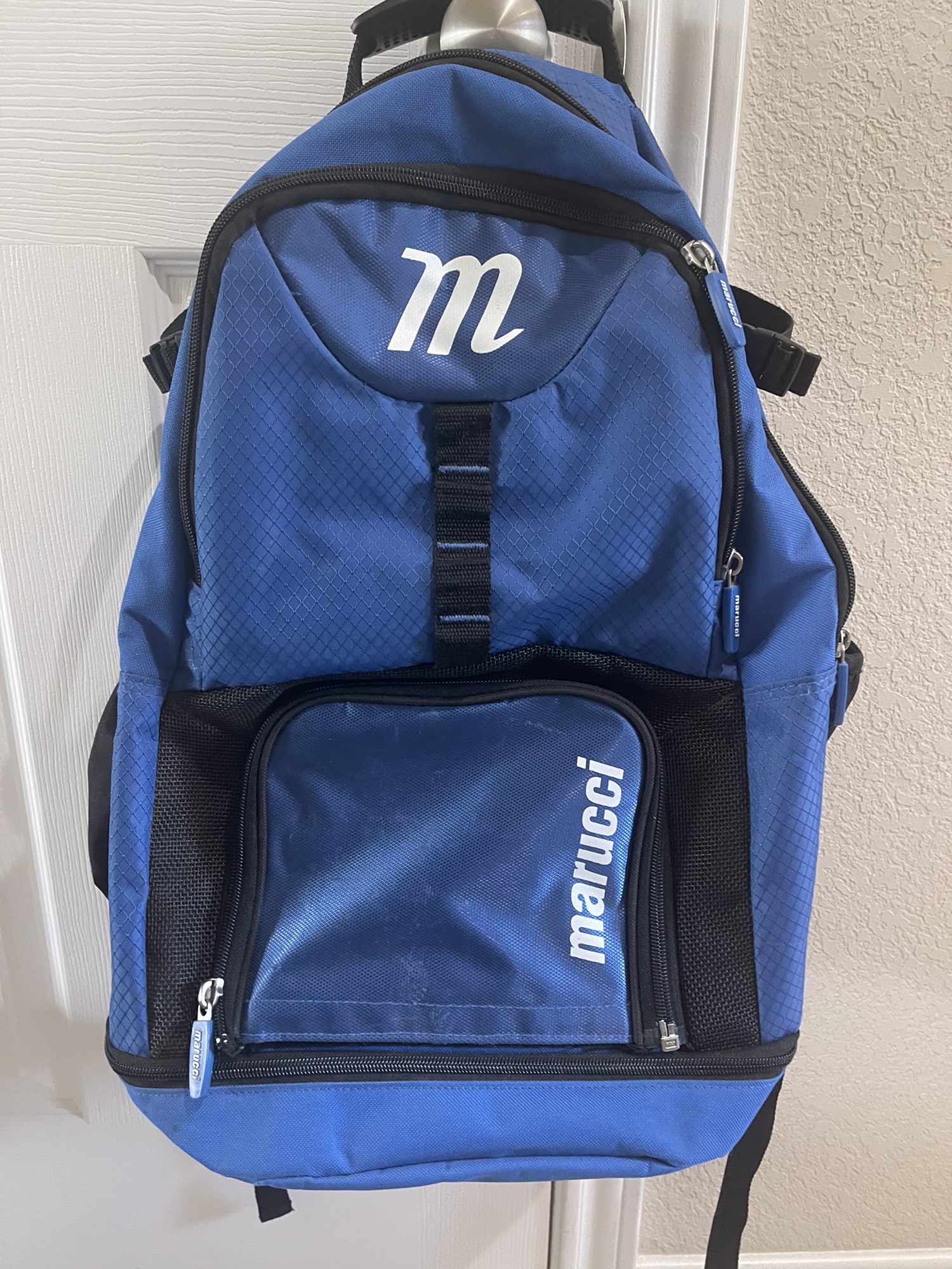 Marucci Bat Backpack Bag Royal Blue SidelineSwap
