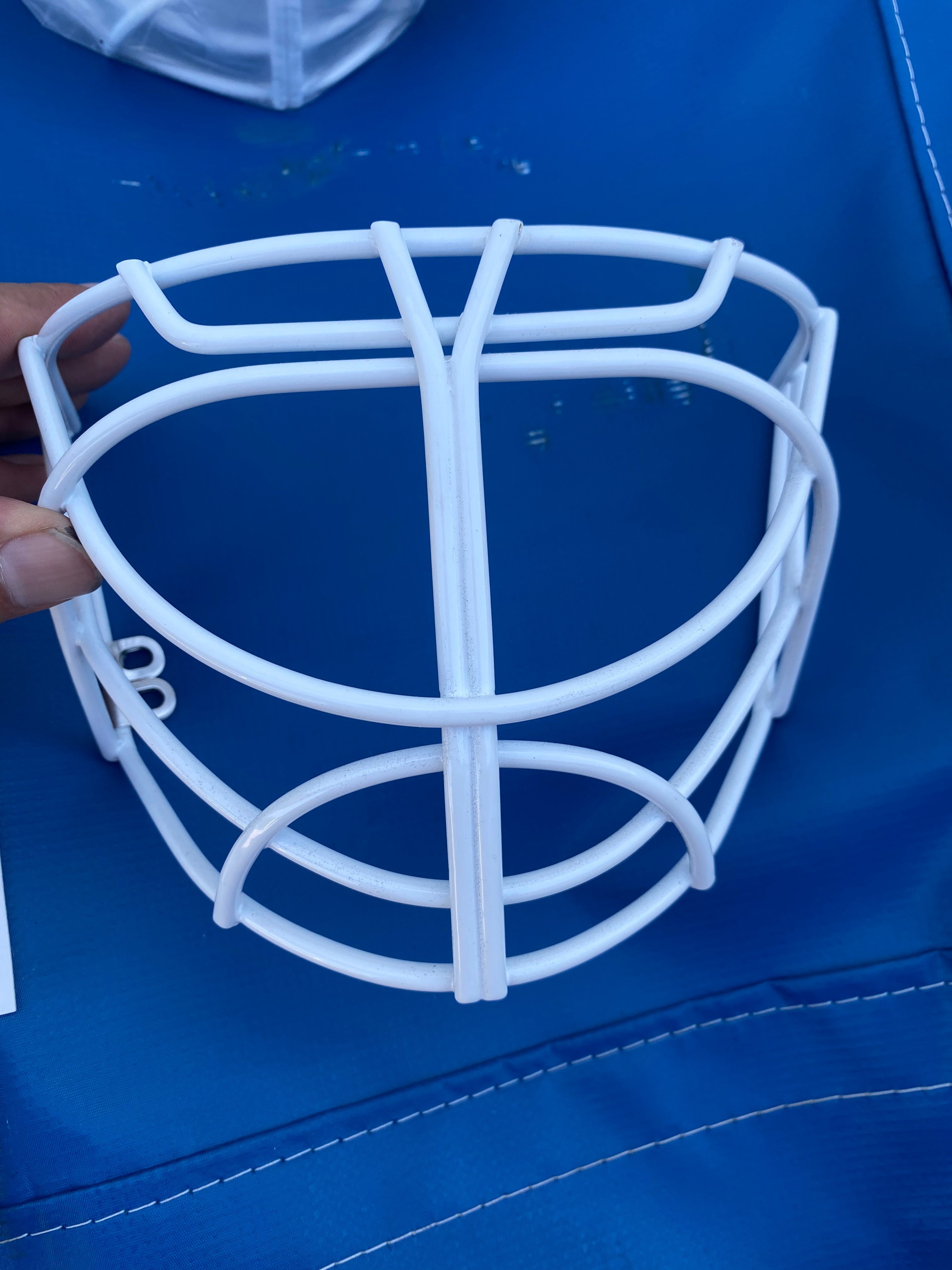 Bauer Pro Stock Stainless Steel Profile Goalie Cage Cat Eye 961, 950