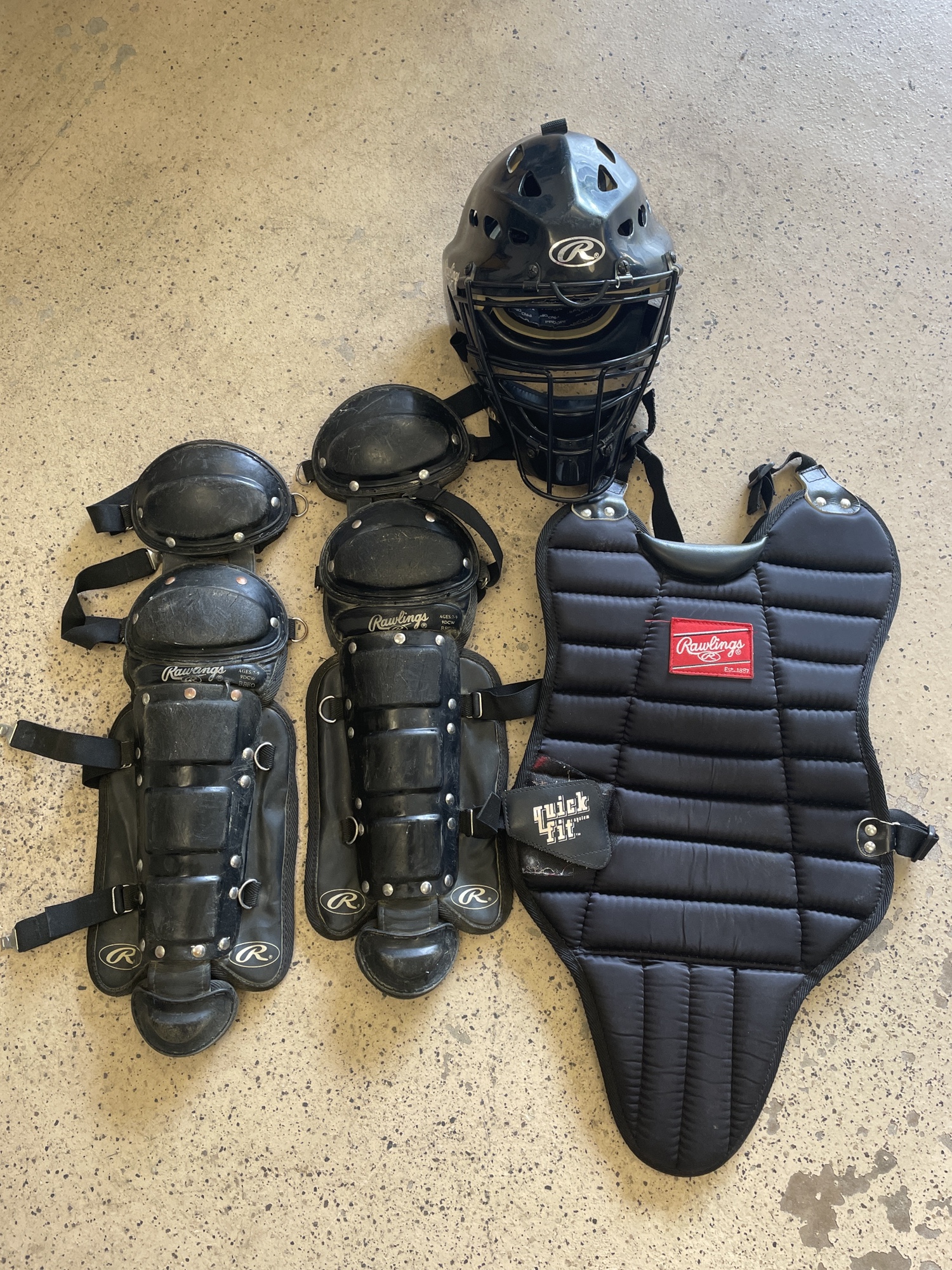 Rawlings Catcher's Set SidelineSwap