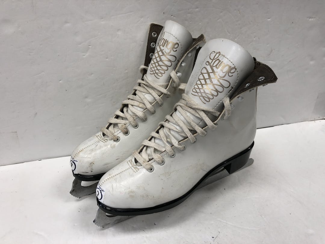 Used Lange Figure Skates Senior 7 Women's Figure Skates SidelineSwap