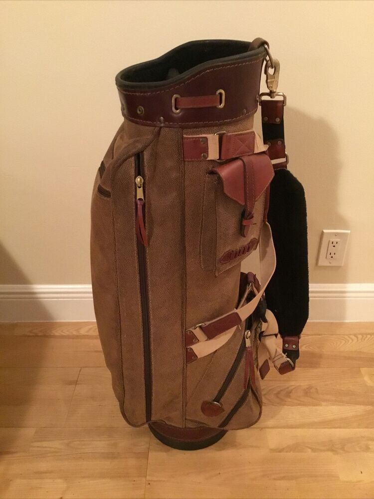Belding Classic Bushwacker Cart/Staff Golf Bag with 6way Dividers & Rain Cover SidelineSwap