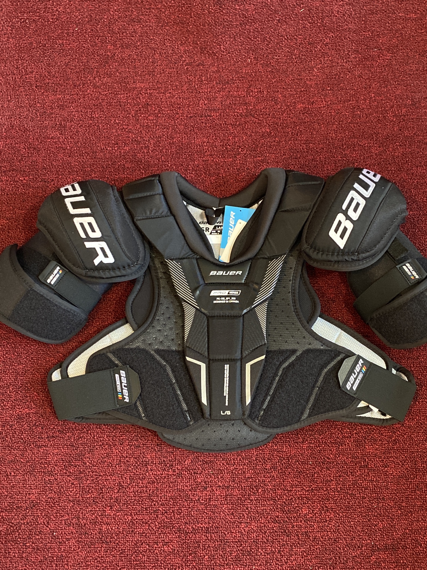 Senior Large Bauer Pro Stock Pro Series Shoulder Pads ItemUCSH1 SidelineSwap