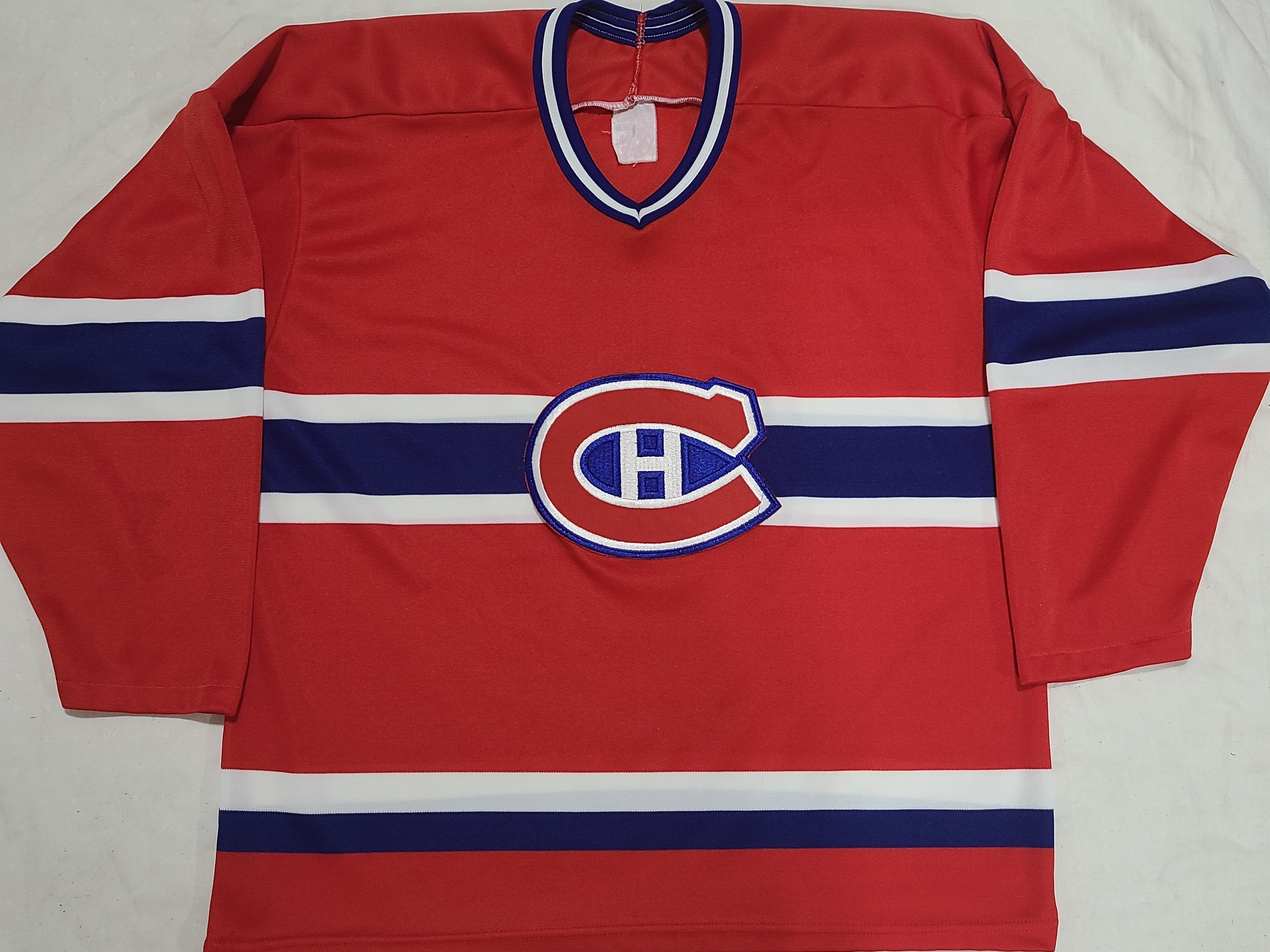 Vintage CCM Montreal Canadiens NHL Hockey Jersey Mens Large SidelineSwap