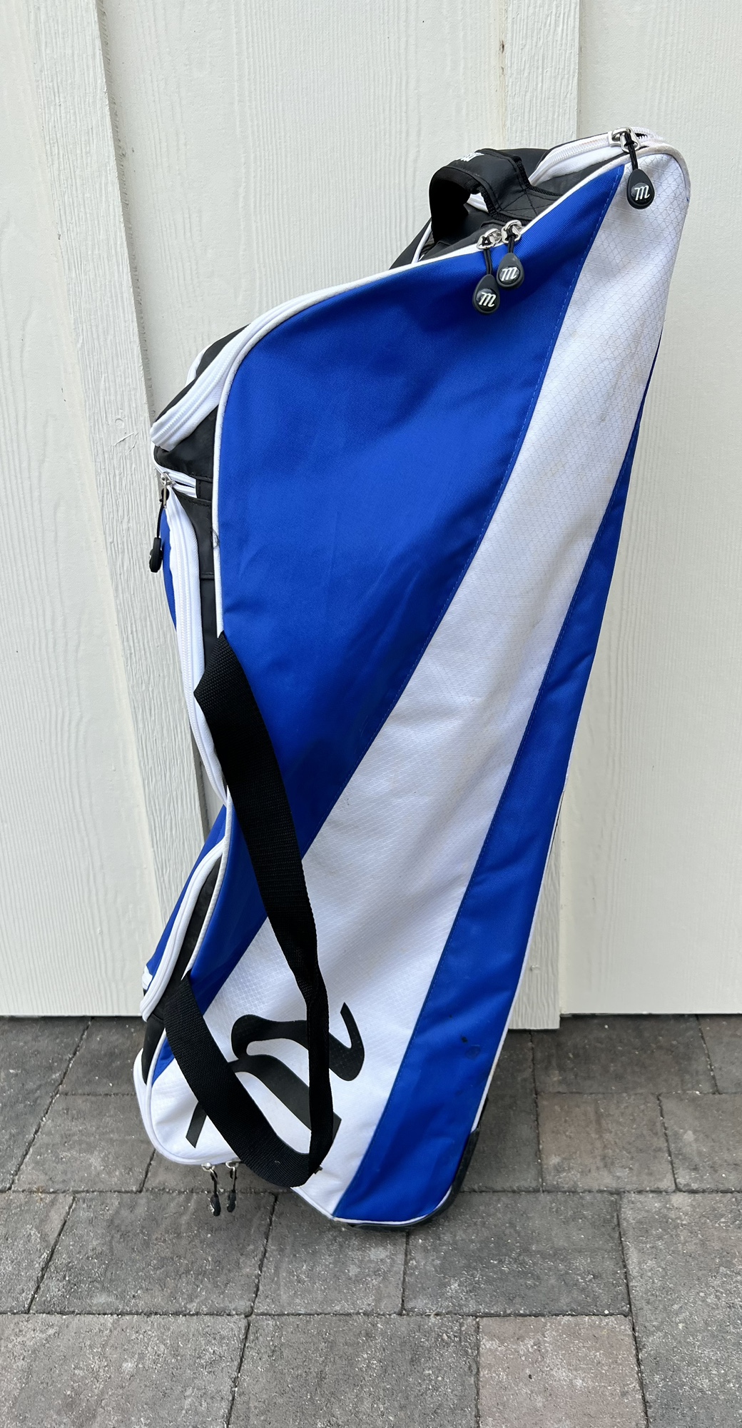 Marucci Wheeled Utility Rolling Catchers Gear Bag Royal Blue SidelineSwap