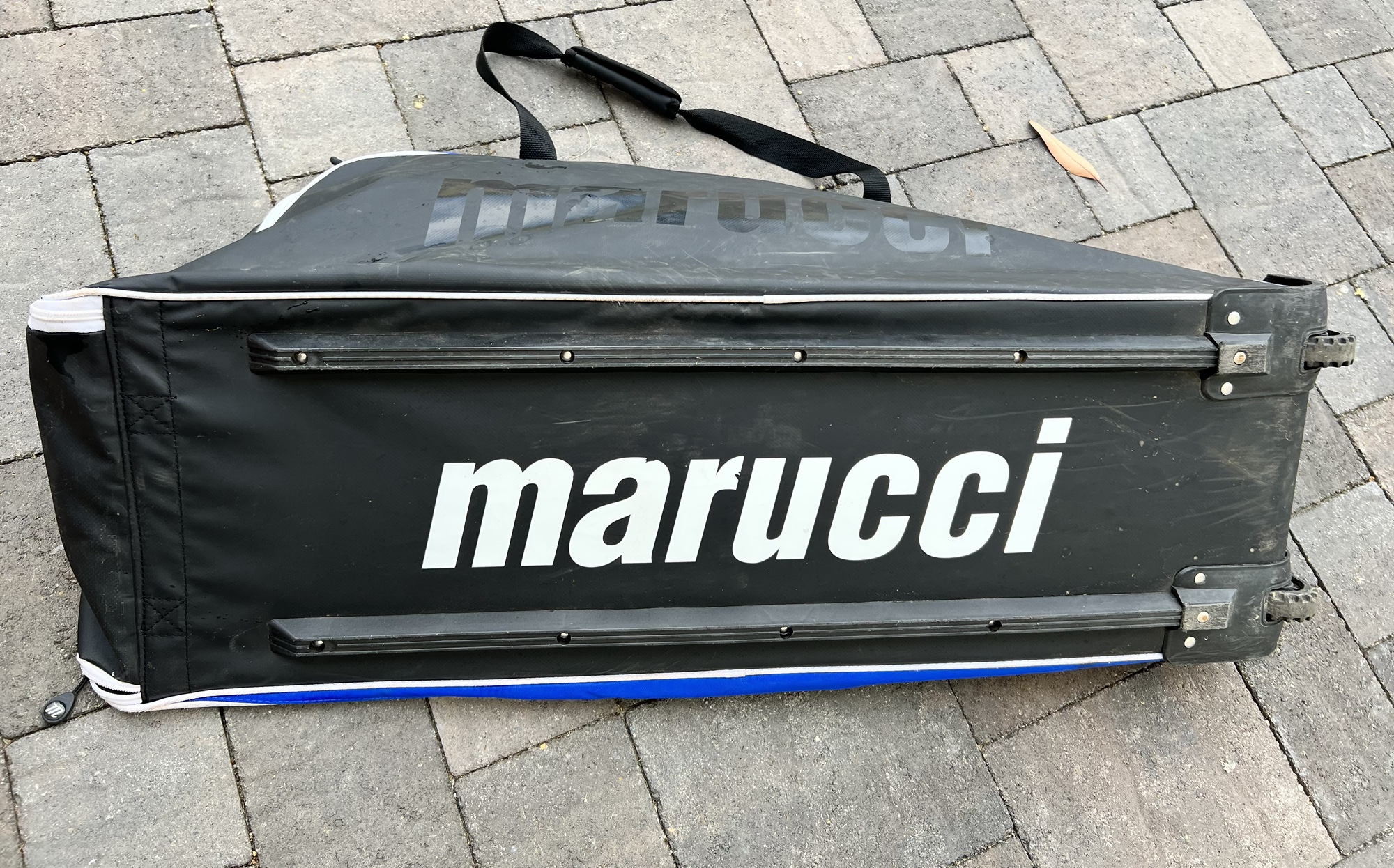 Marucci Wheeled Utility Rolling Catchers Gear Bag Royal Blue SidelineSwap