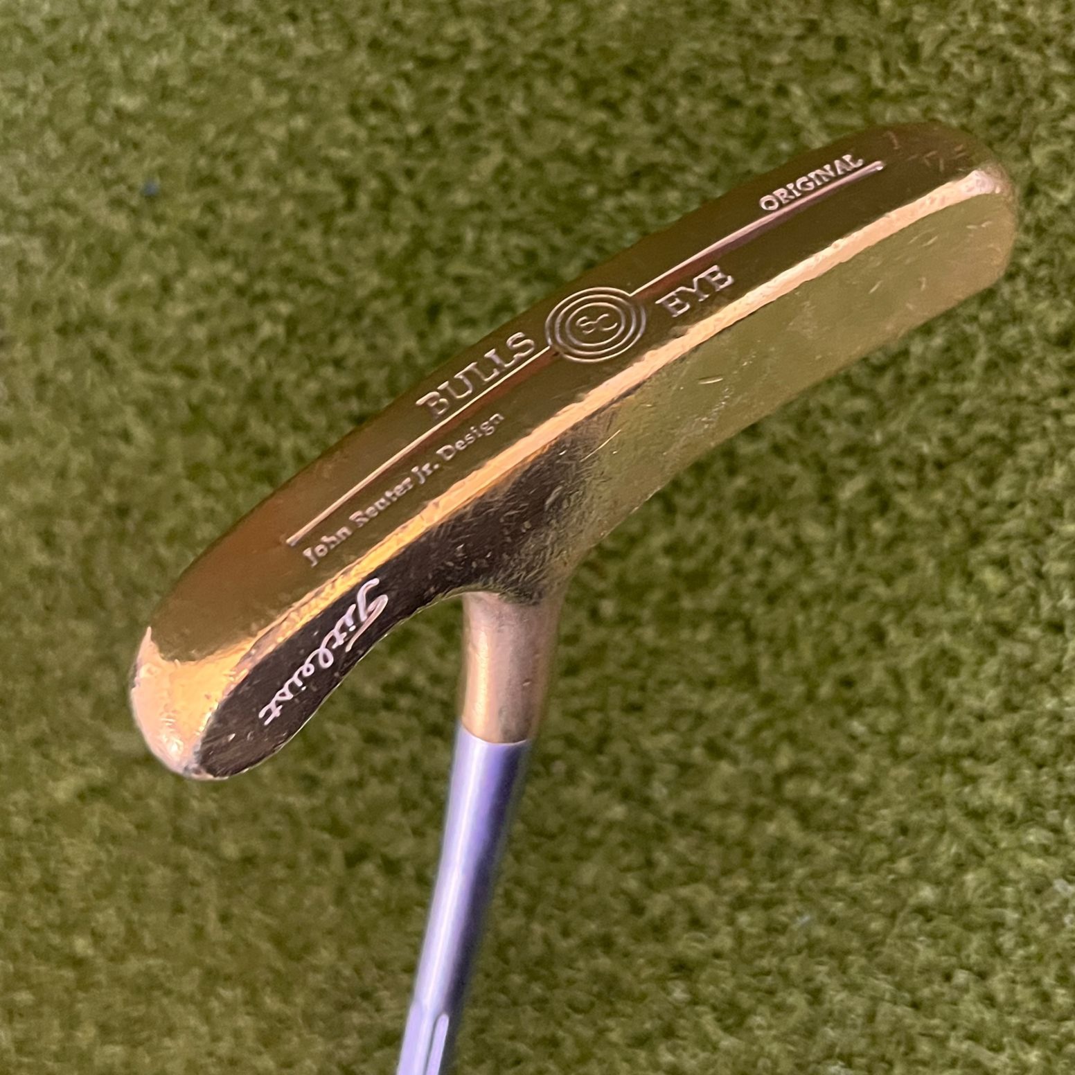 Titleist SC Scotty Cameron BullsEye John Reuter JR. Design Putter, All Original! SidelineSwap