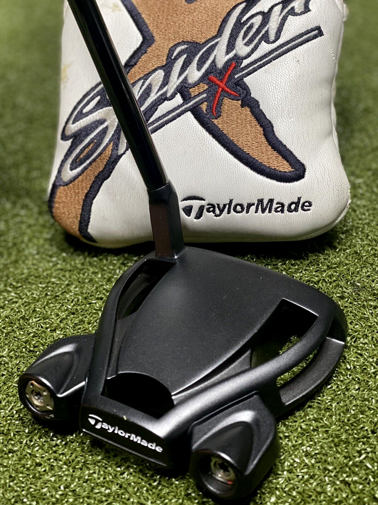 TaylorMade Spider Tour Black 3 Slant Putter 39.5" Armlock w/ Headcover