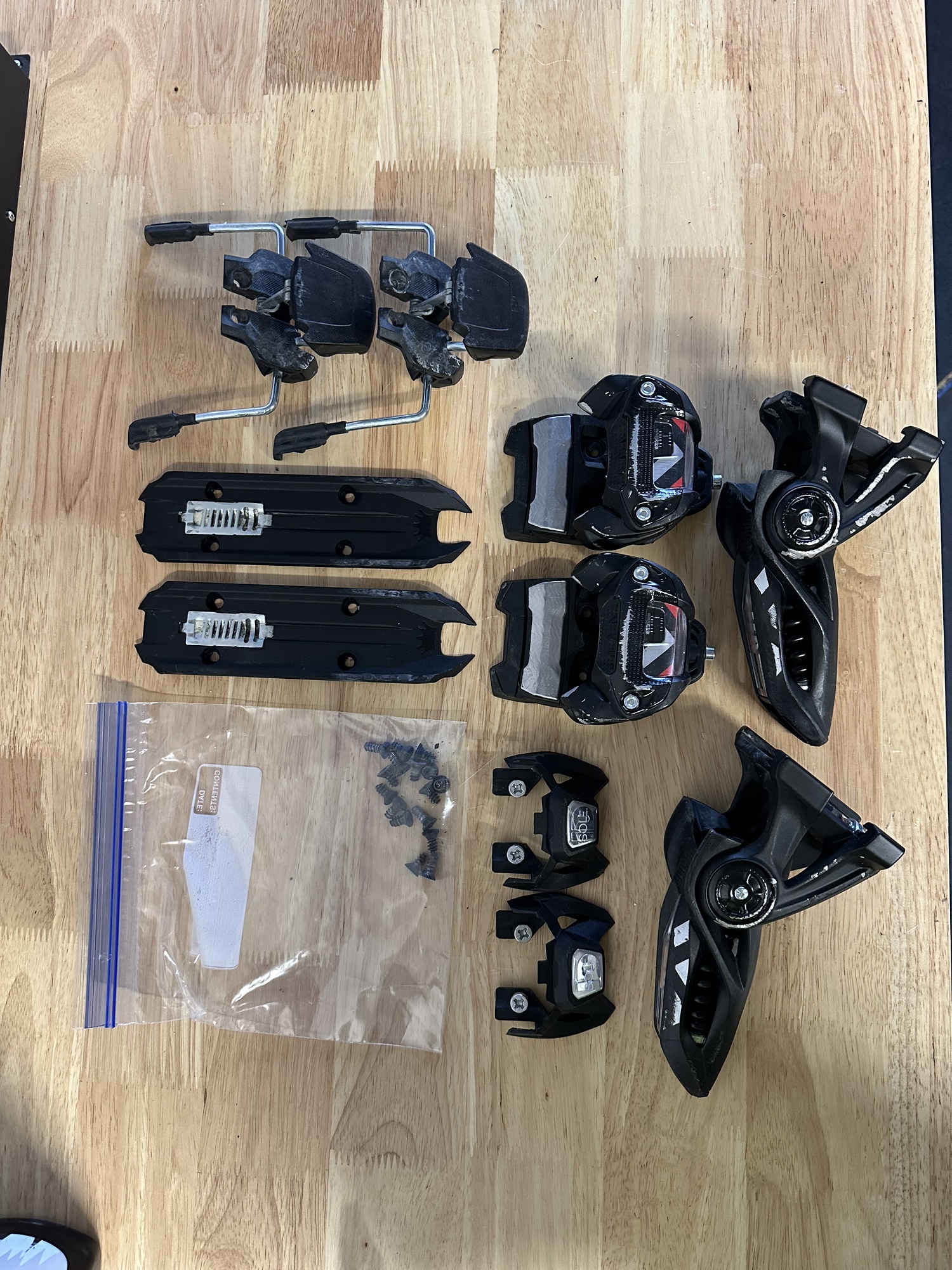 Used Marker 110 mm Brake Width Max Din 16 Jester Ski Bindings