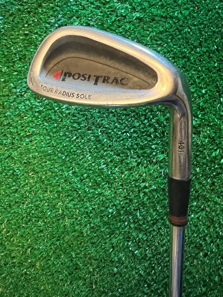 Posi Trac Golf Pitching Wedge Men’s MRH Regular Flex Steel Shaft Full