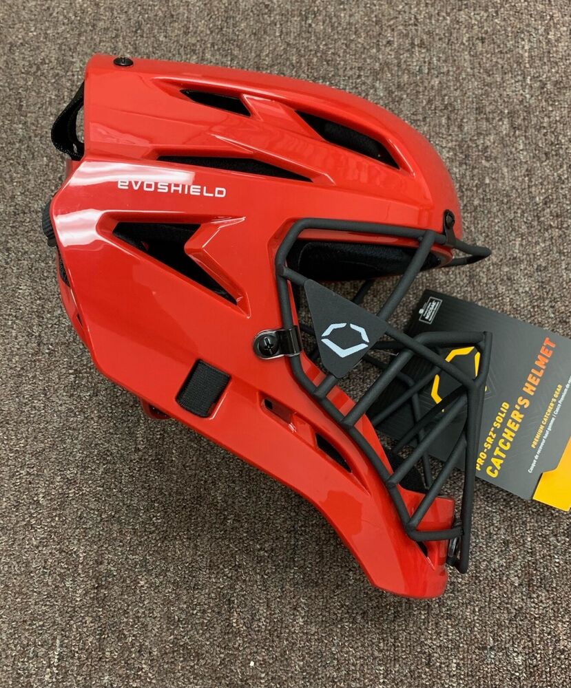 Evoshield ProSRZ Adult 16+ Baseball Catchers Gear Set Red SidelineSwap
