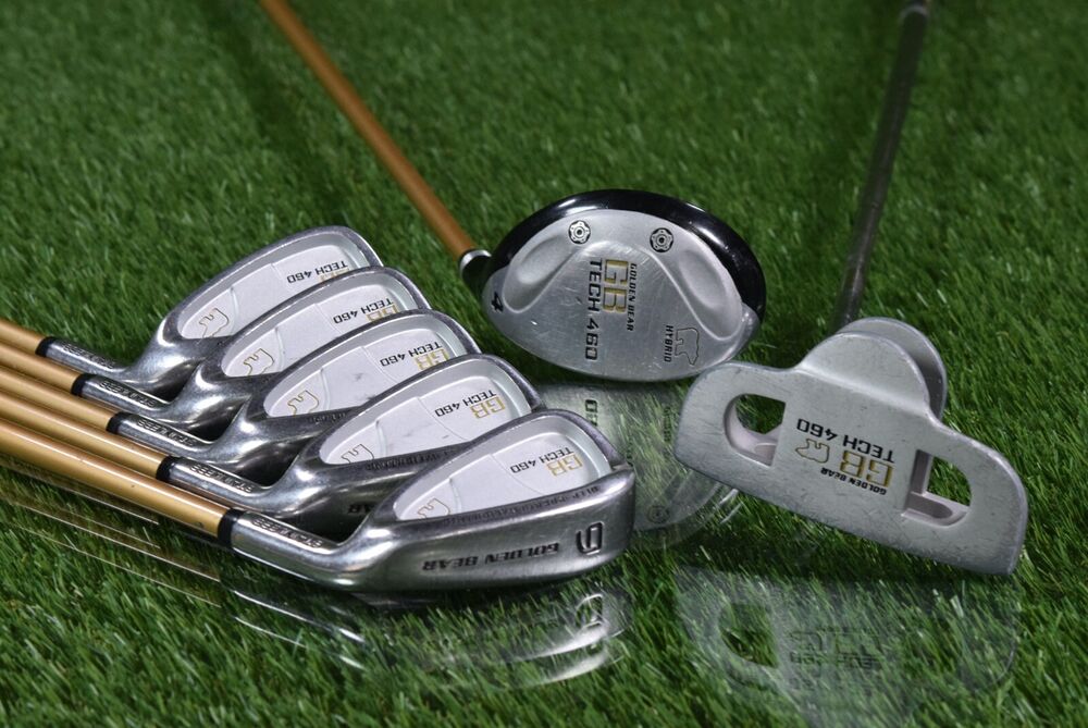 GOLDEN BEAR TECH 460 CLUB SET 4H, 6P, PUTTER W/ U.L.S.2 MED/FIRM FLEX