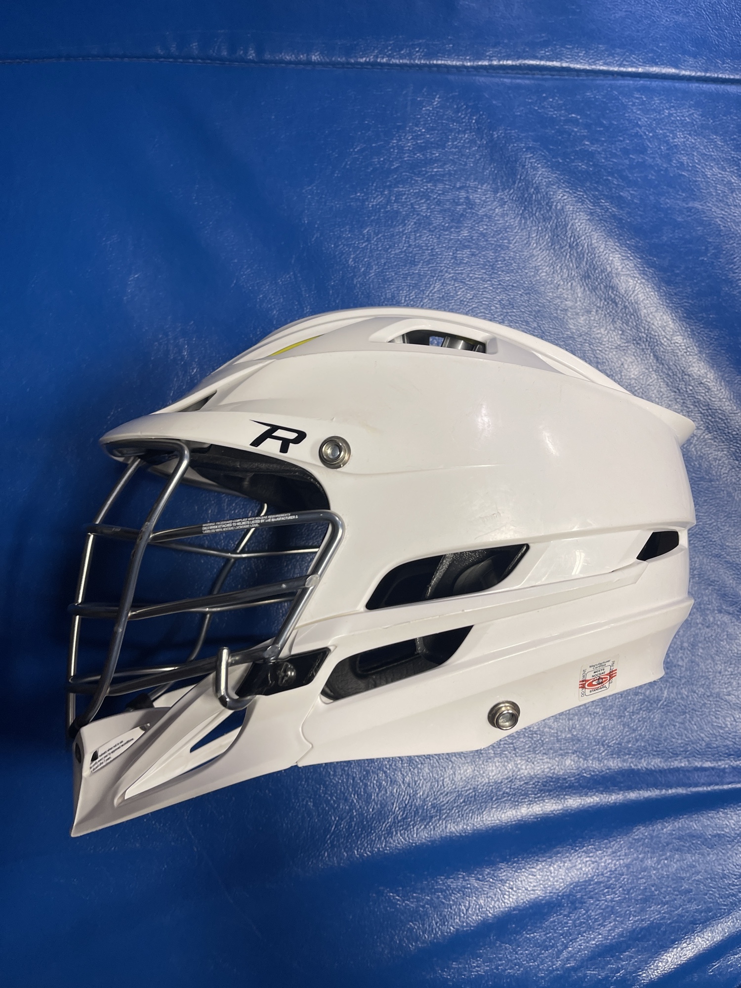Lacrosse white helmet SidelineSwap