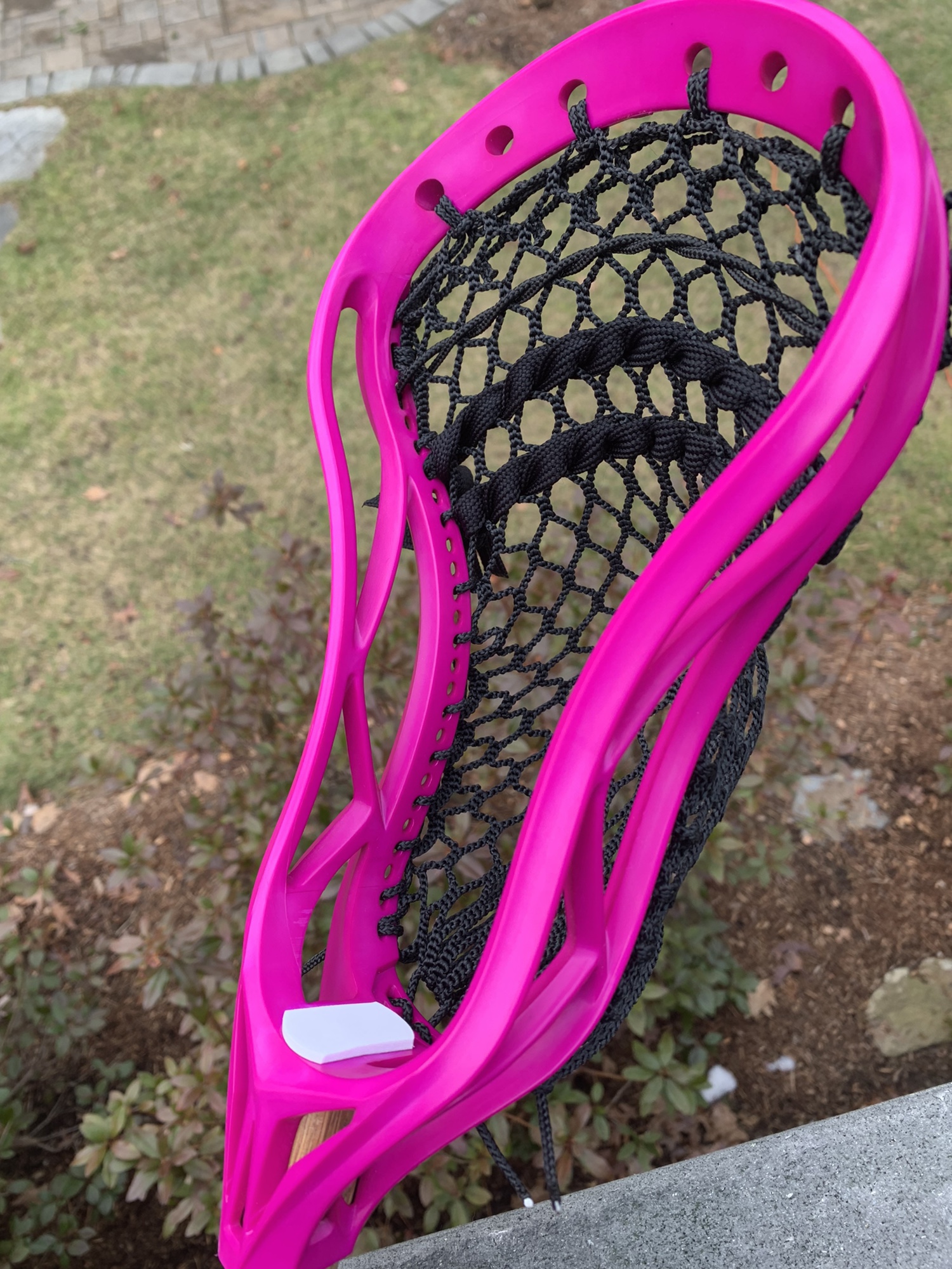 NEW Lacrosse Head CUSTOM strung w/ semisoft mesh and mid pocket