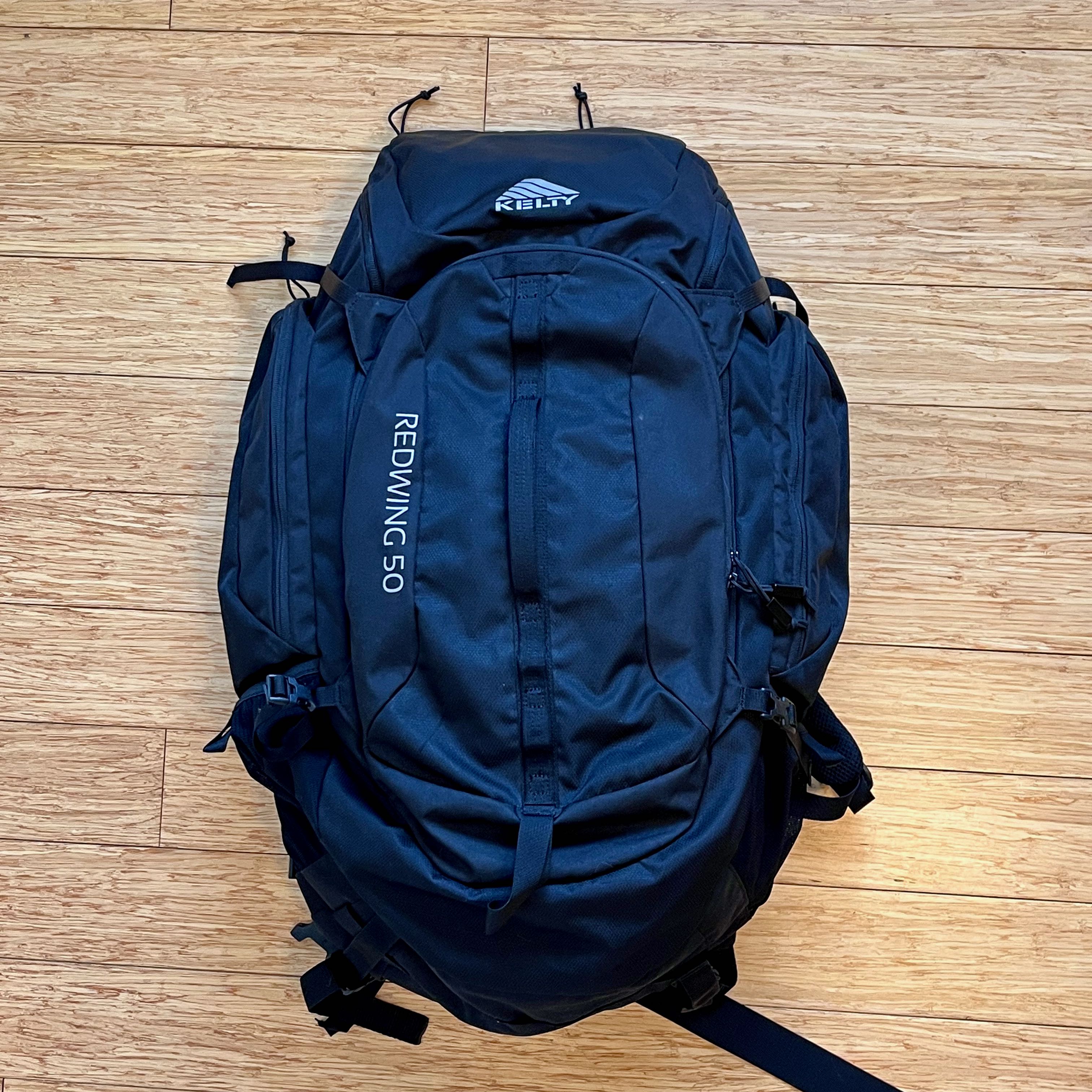 Kelty Redwing 50 Black Backpack 22615213BK w/Warbler Fanny Pack NEXT