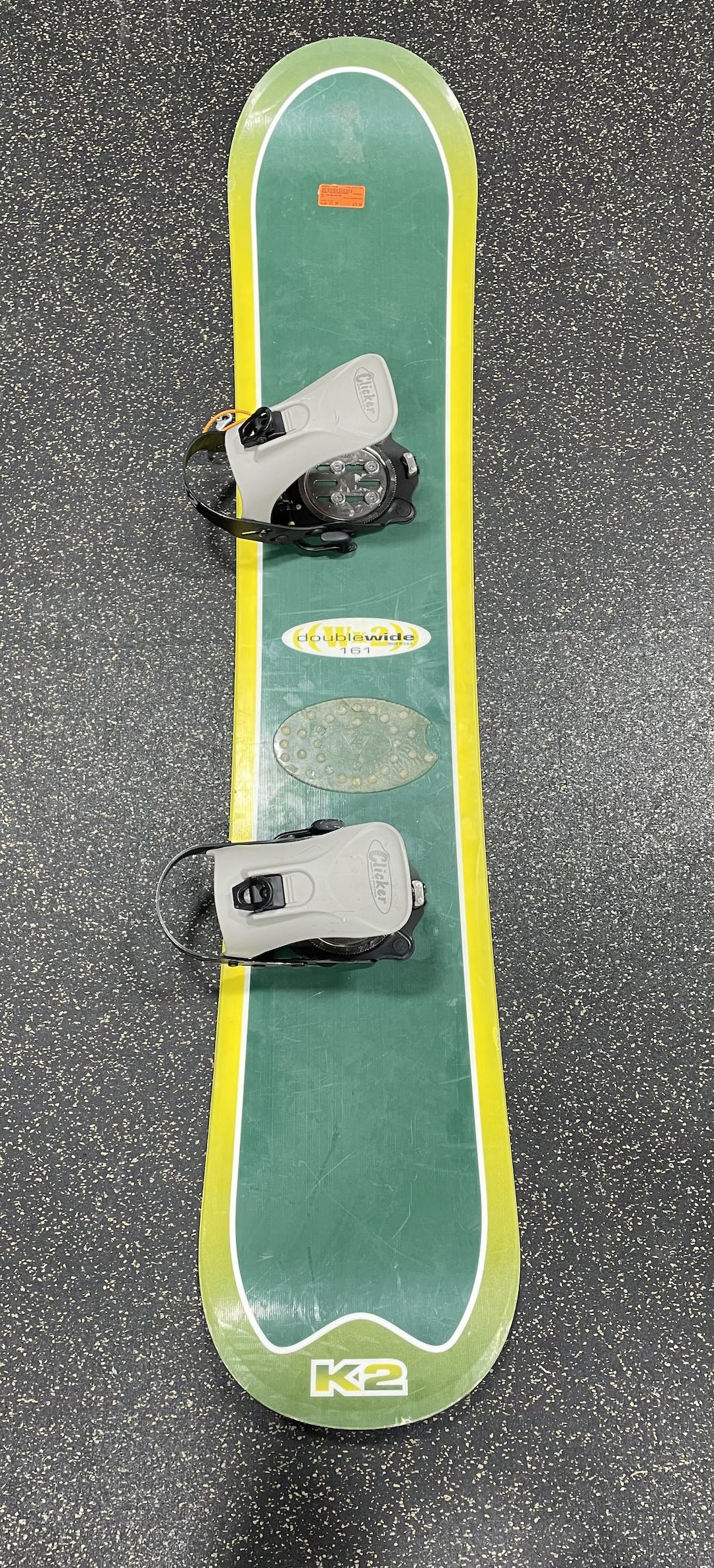 Used K2 Doublewide 161 Cm Men's Snowboard Combo SidelineSwap