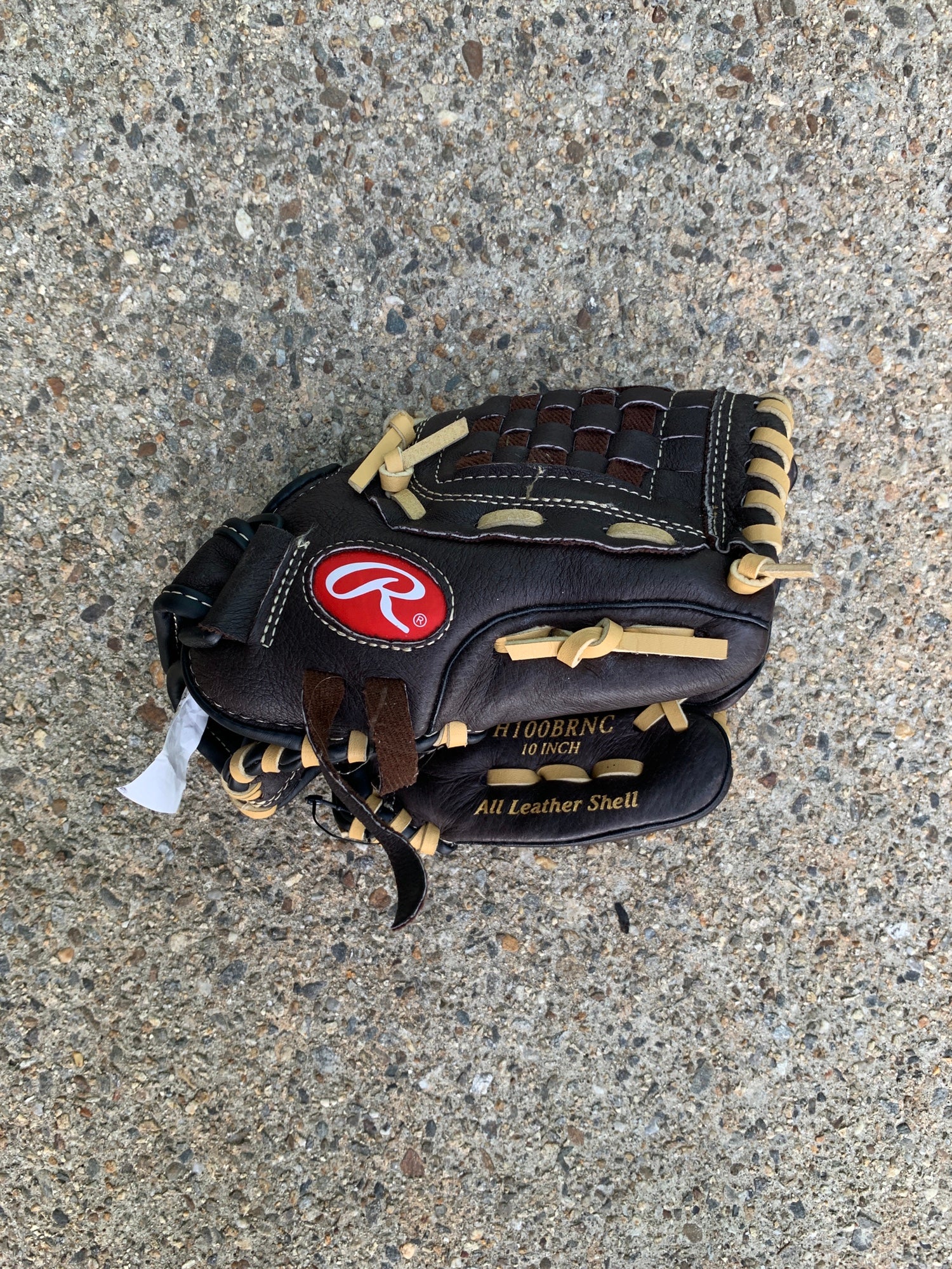 Used Rawlings Highlight Series Right Hand Throw Infield Baseball Glove