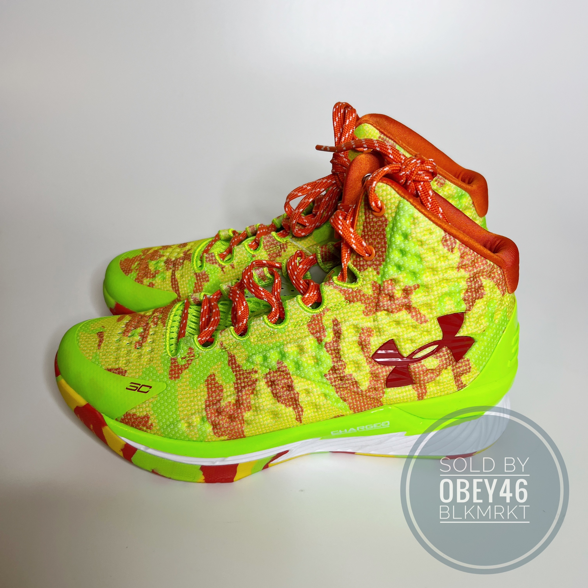 Under Armour Curry 1 Retro Sour Patch Kids x 3026196300 Basketball