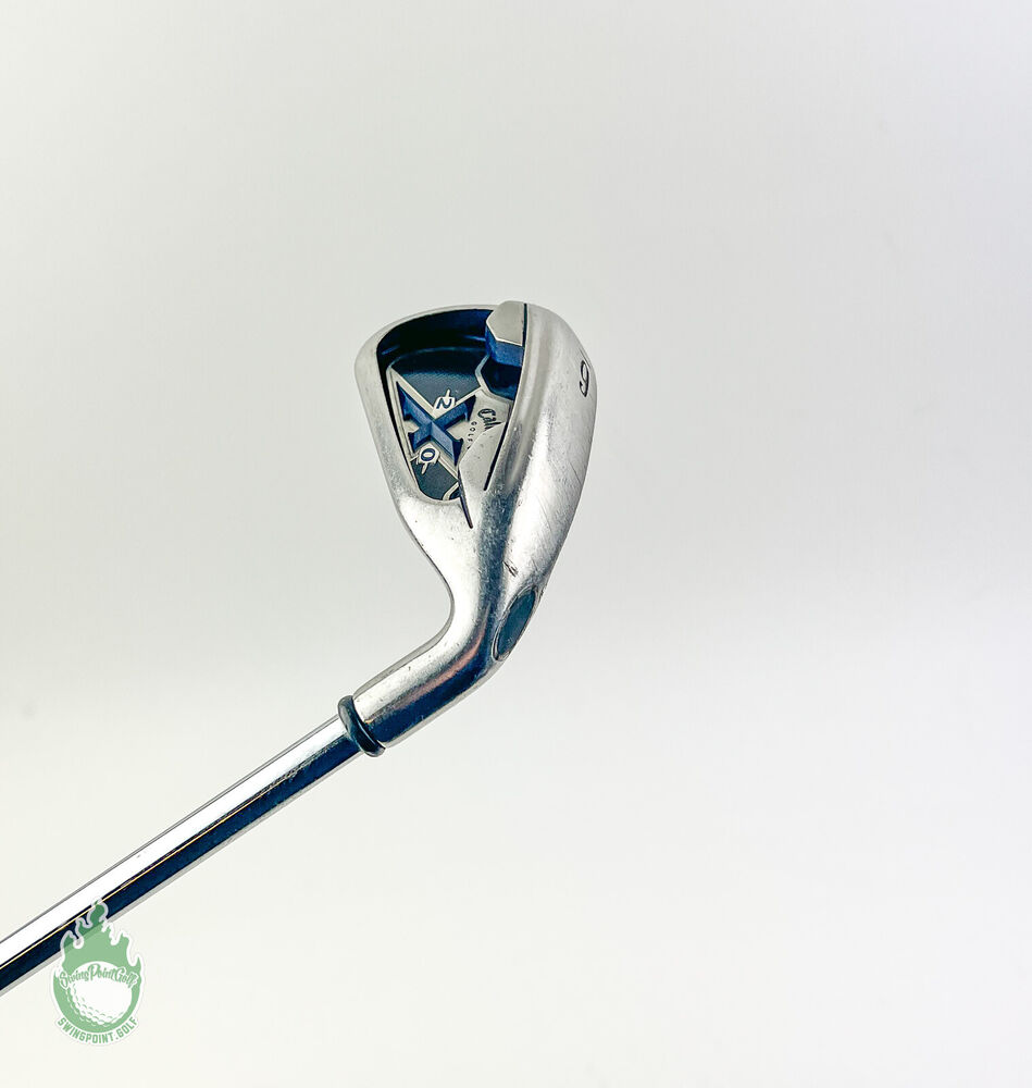 Used Right Handed Callaway X20 6 Iron Uniflex Steel Golf Club