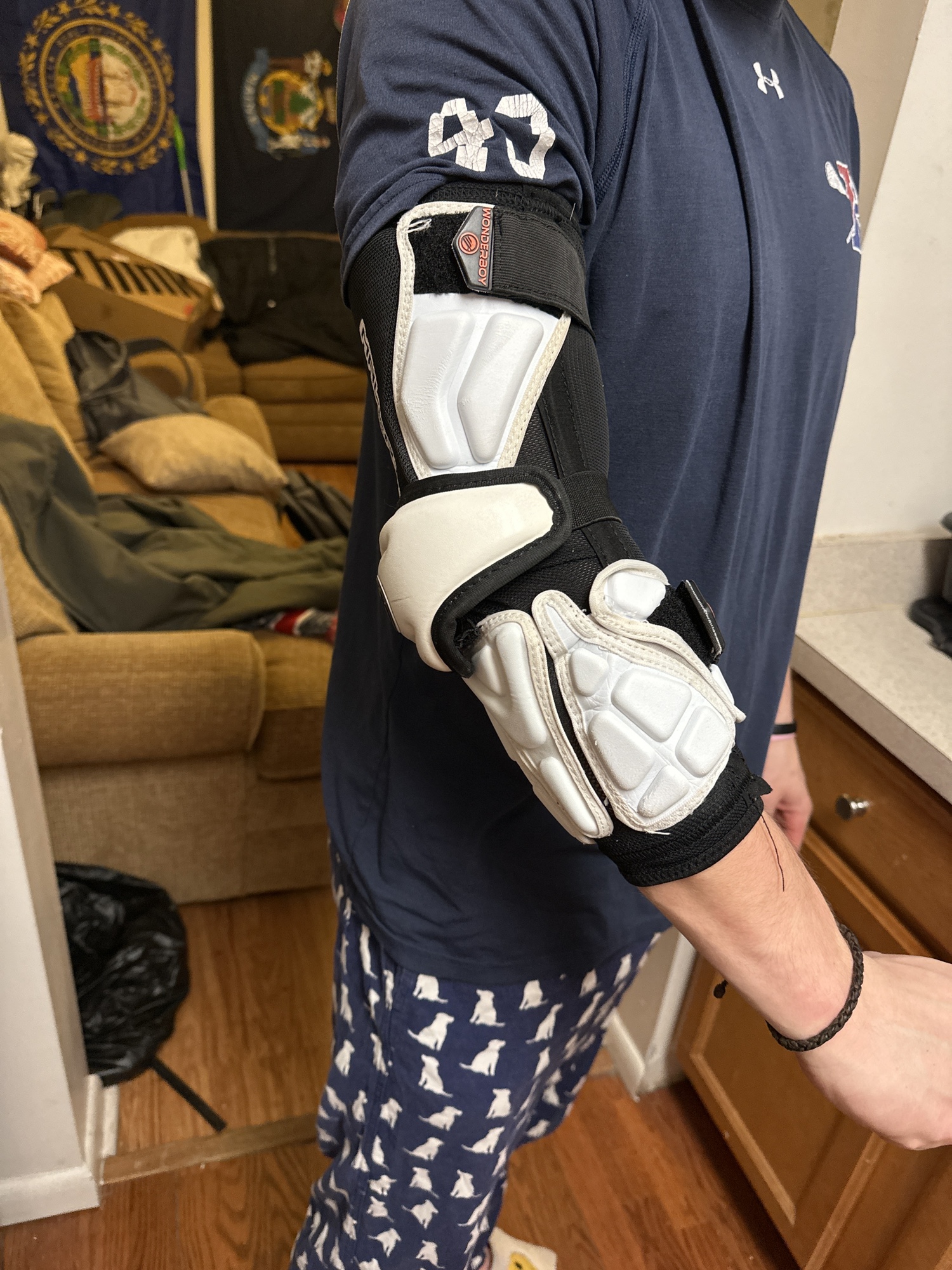 Adult Large Maverik Wonderboy Arm Pads SidelineSwap