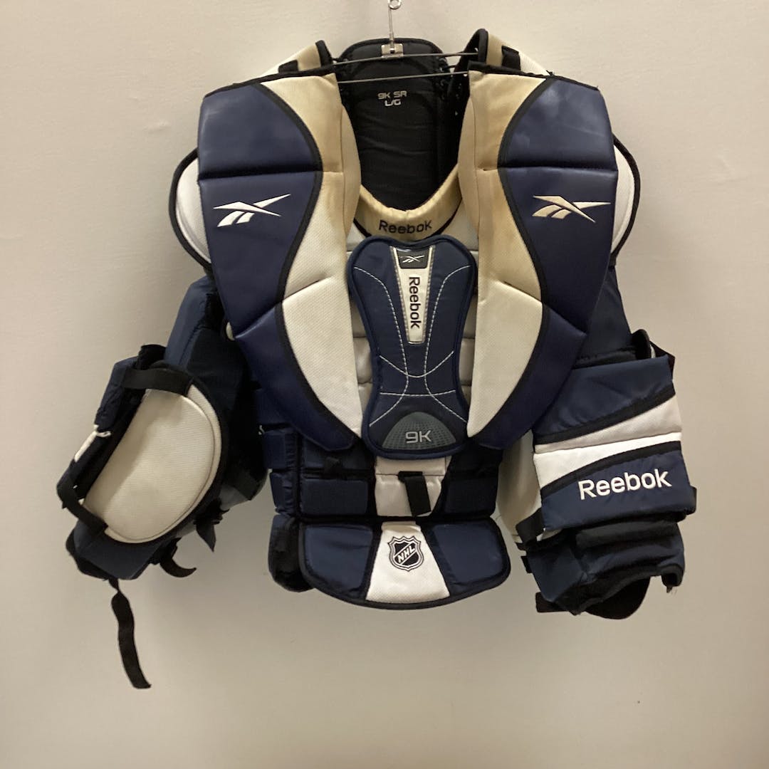 Used Reebok 9k Sr Lg Goalie Body Armour SidelineSwap