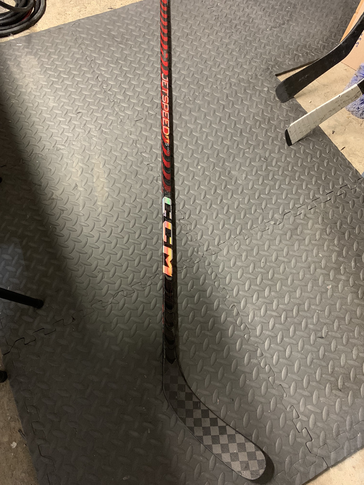 Repaired Pro Stock CCM JetSpeed FT5 Pro Hockey Stick Left SidelineSwap