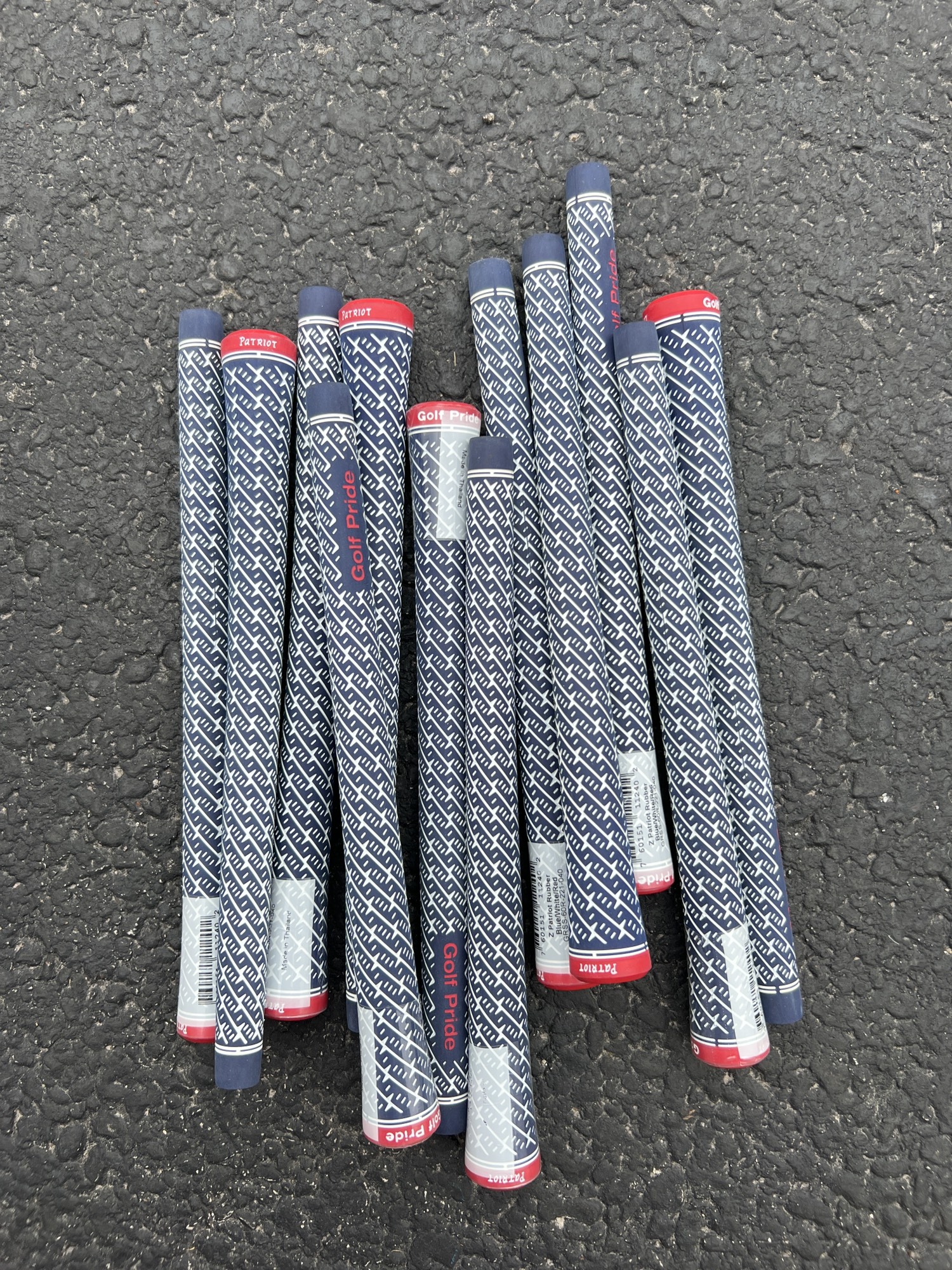 New Golf Pride Z Patriot Rubber Grip Pack of 12 SidelineSwap