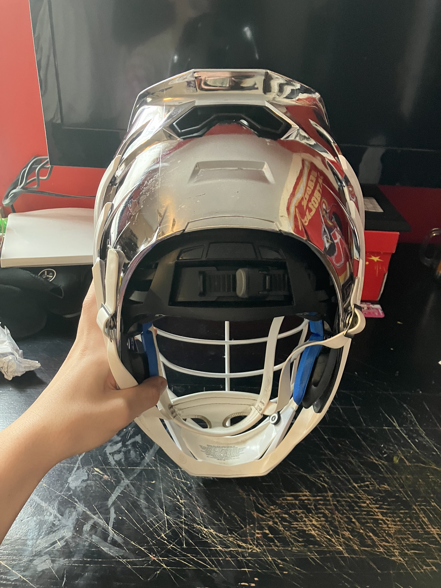 Chrome Cascade XRS Helmet SidelineSwap