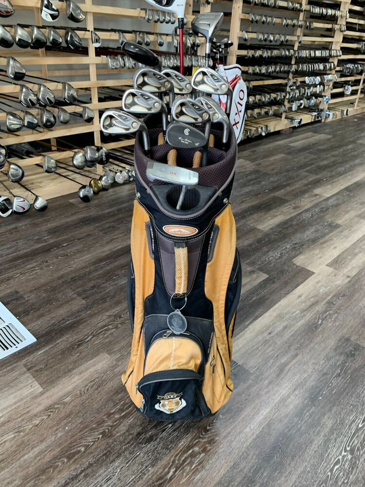 Complete Set of TaylorMade Golf Clubs + Cart Bag SidelineSwap