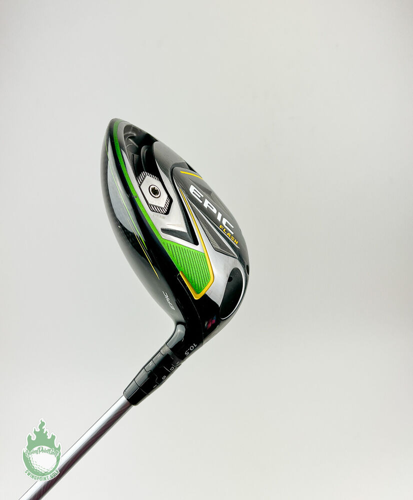 Used RH Callaway EPIC Flash Driver 10.5* Even Flow 45g Regular Graphite Golf SidelineSwap