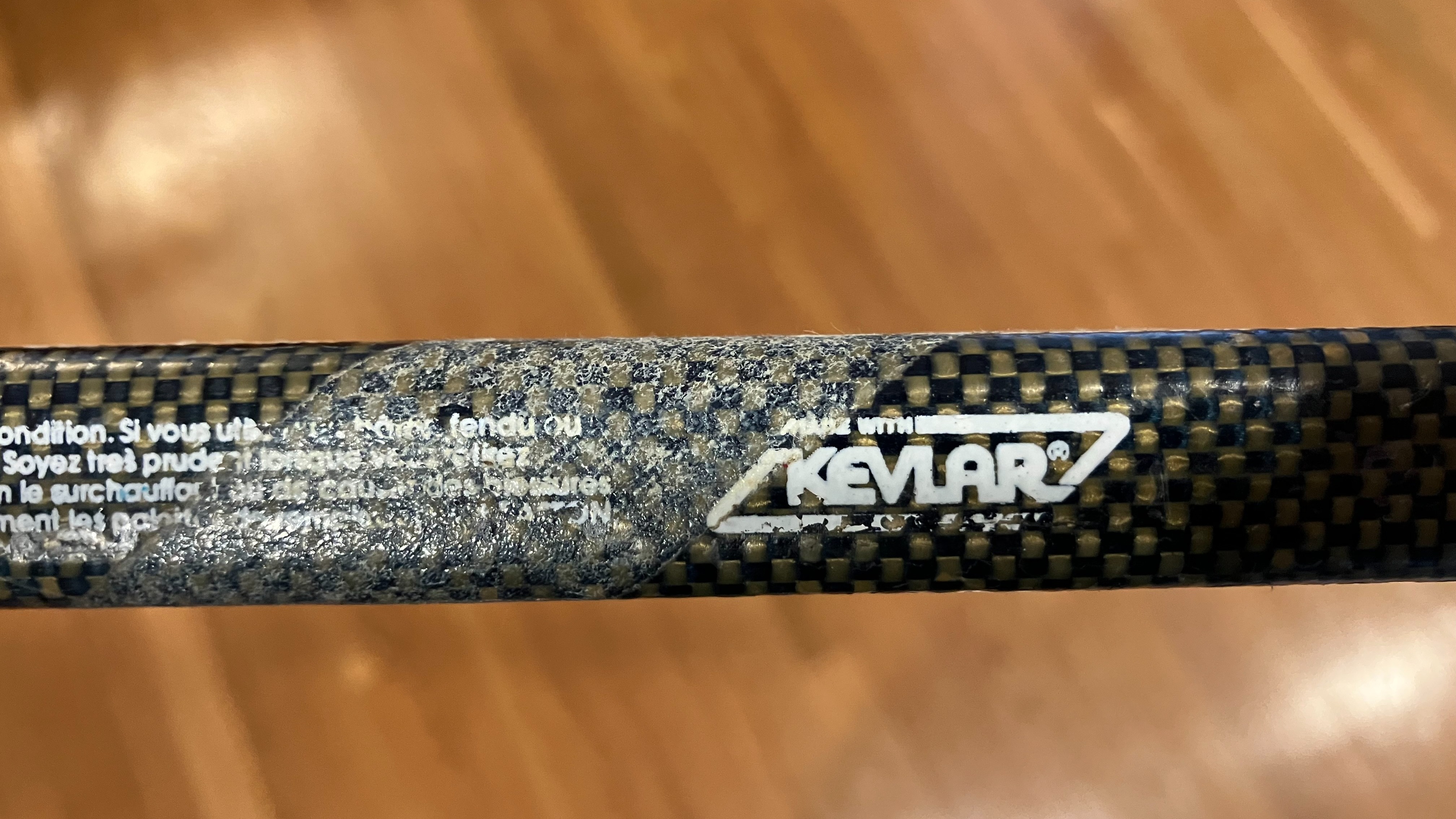 Used Senior Easton Z Bubble Hockey Stick Shaft 110 Flex Green