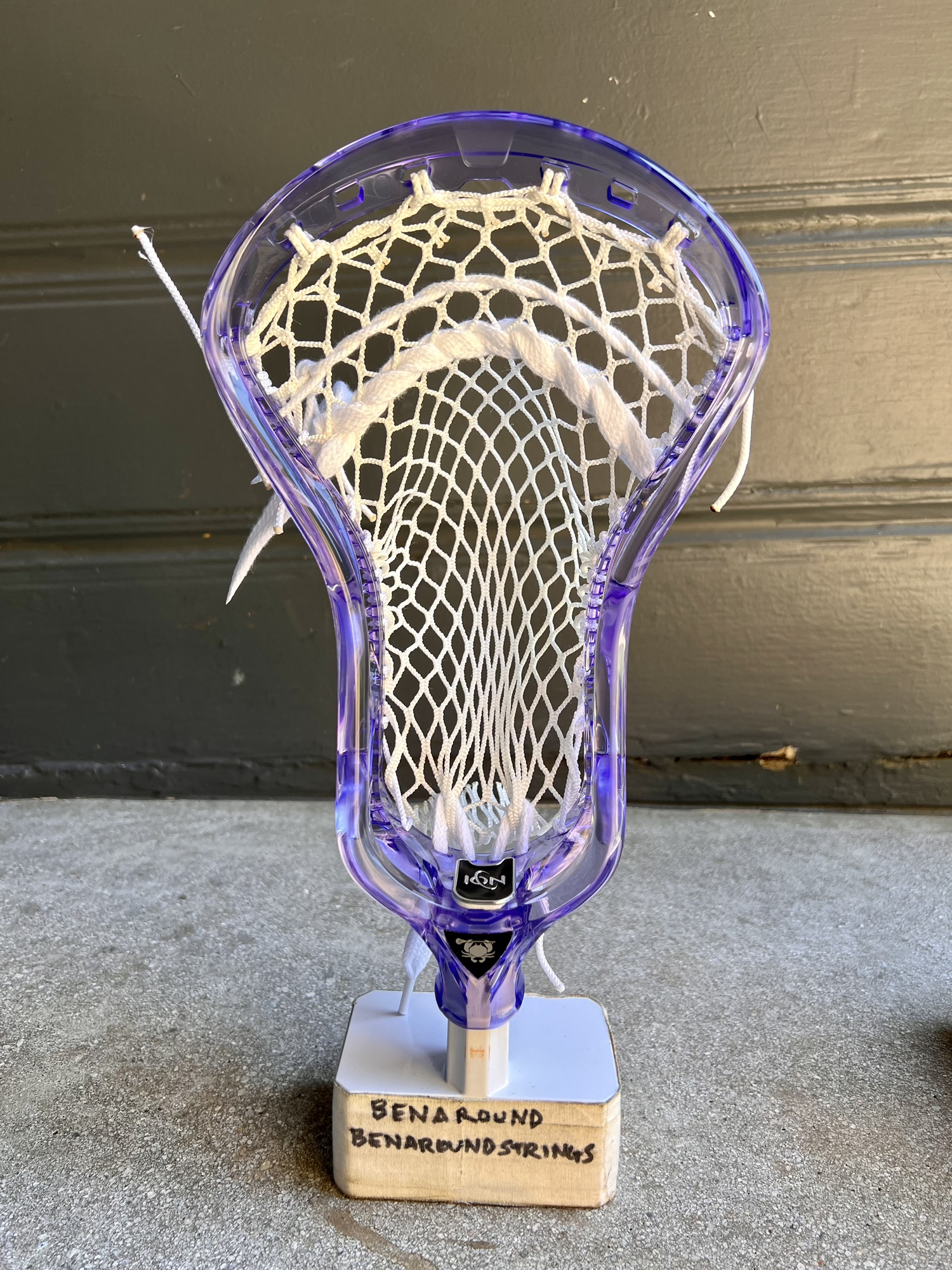 ECD Ion Dyed Purple Pro Strung W/ Stringer Shack G3 XL SidelineSwap