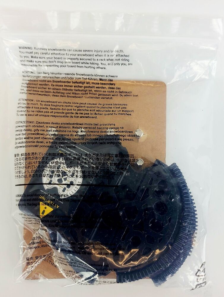 Used Men's 290 Burton Cartel Bindings Black Sizes S M L W/NEW Burton hardware! SidelineSwap