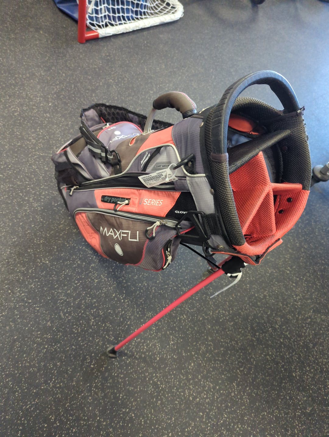 Used Maxfli Useries Gps Bag 5 Way Golf Stand Bags SidelineSwap