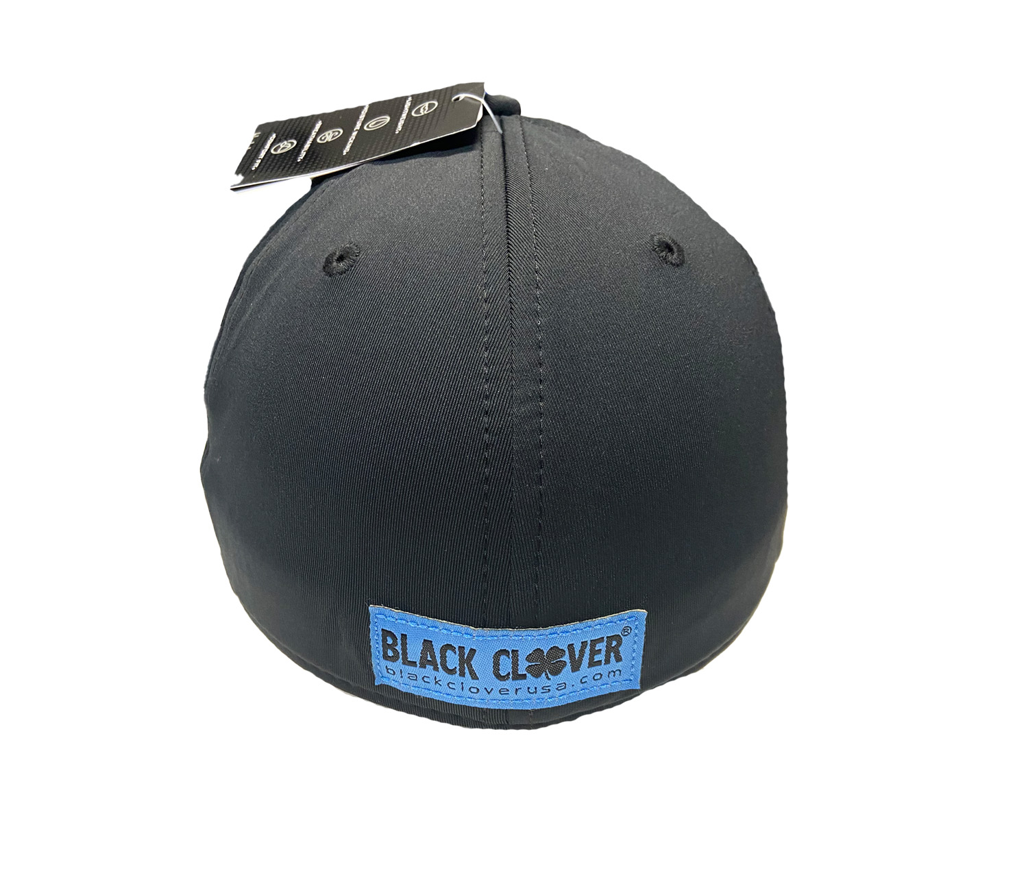 NEW Black Clover Live Lucky Premium Clover 106 Azure/Black Fitted L/XL Golf Hat SidelineSwap