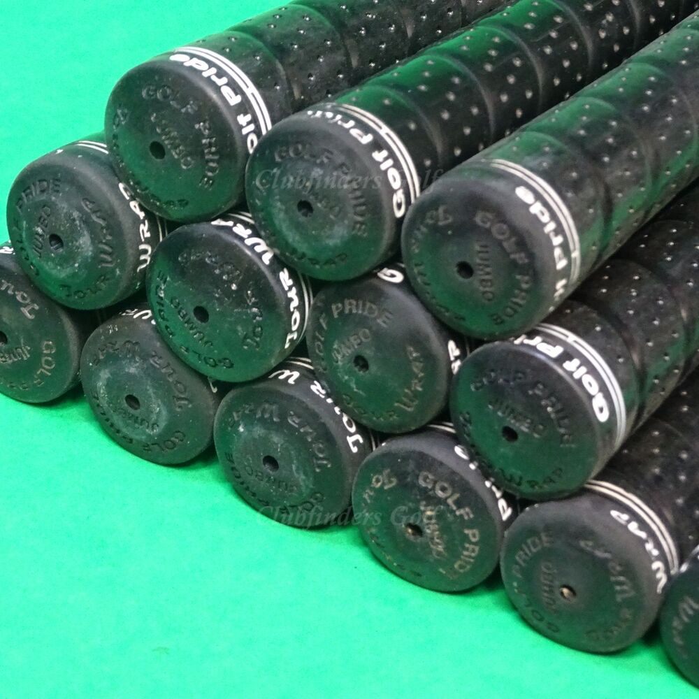 Golf Pride Tour Wrap Jumbo 60R Round Pulled Iron/Wood Grips LOT OF 13 SidelineSwap