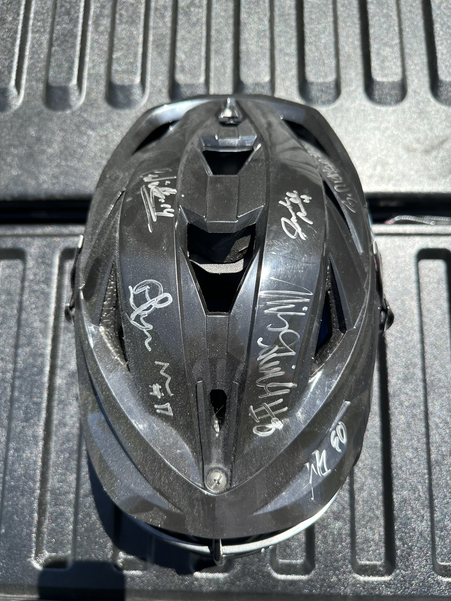 2021 PLL Chrome Helmet Signed SidelineSwap