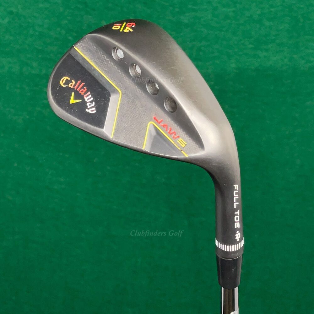 Callaway Jaws Full Toe Raw Black 6410 64° Lob Wedge DG Spinner TI